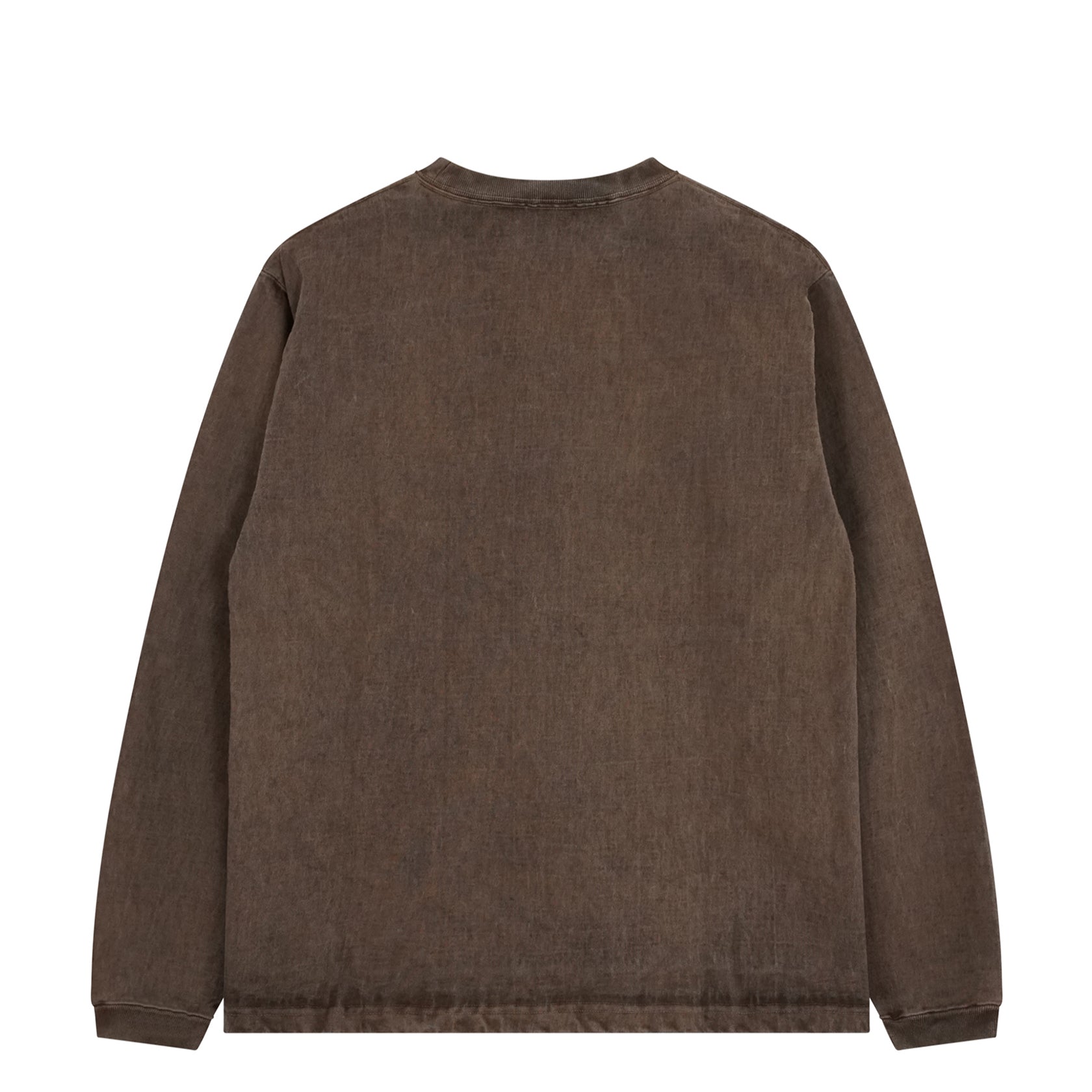 L/S Heavy Crew Tee P-Brown