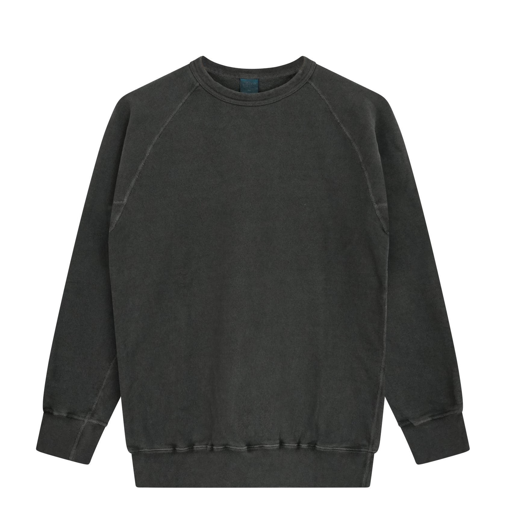 Raglan Crew Sweatshirt P-Black