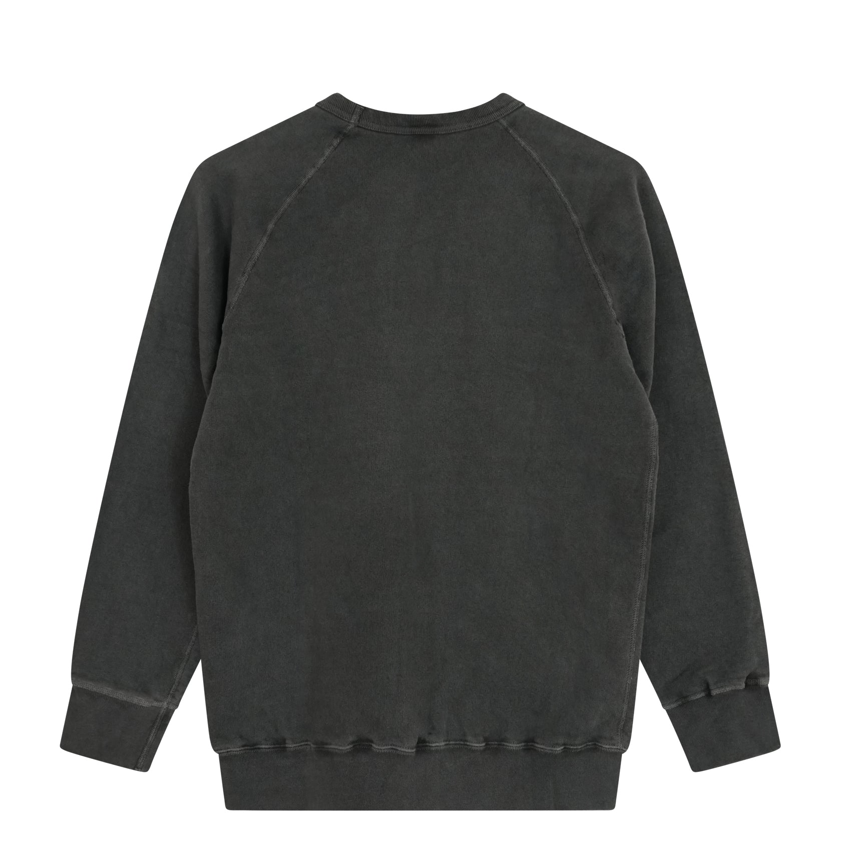 Raglan Crew Sweatshirt P-Black