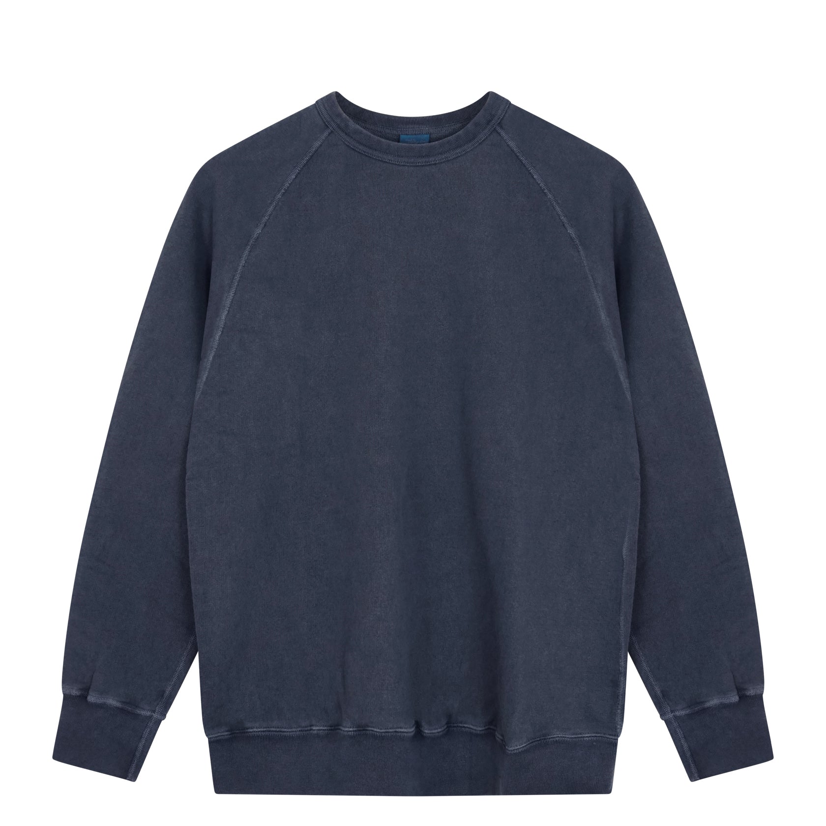 Raglan Crew Sweatshirt P-Navy