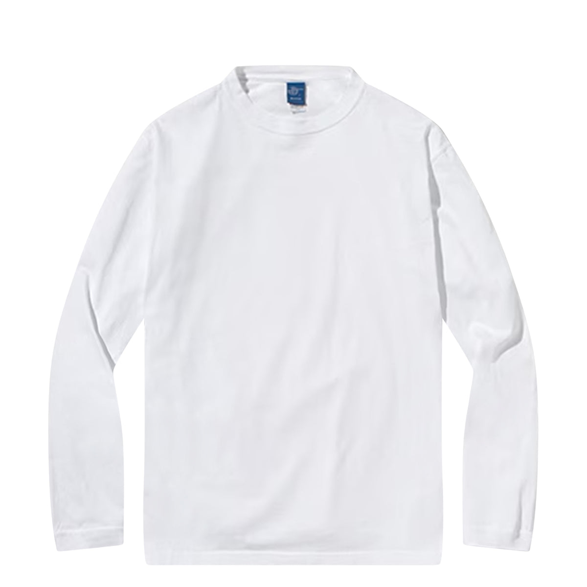 L/S Crew Tee White