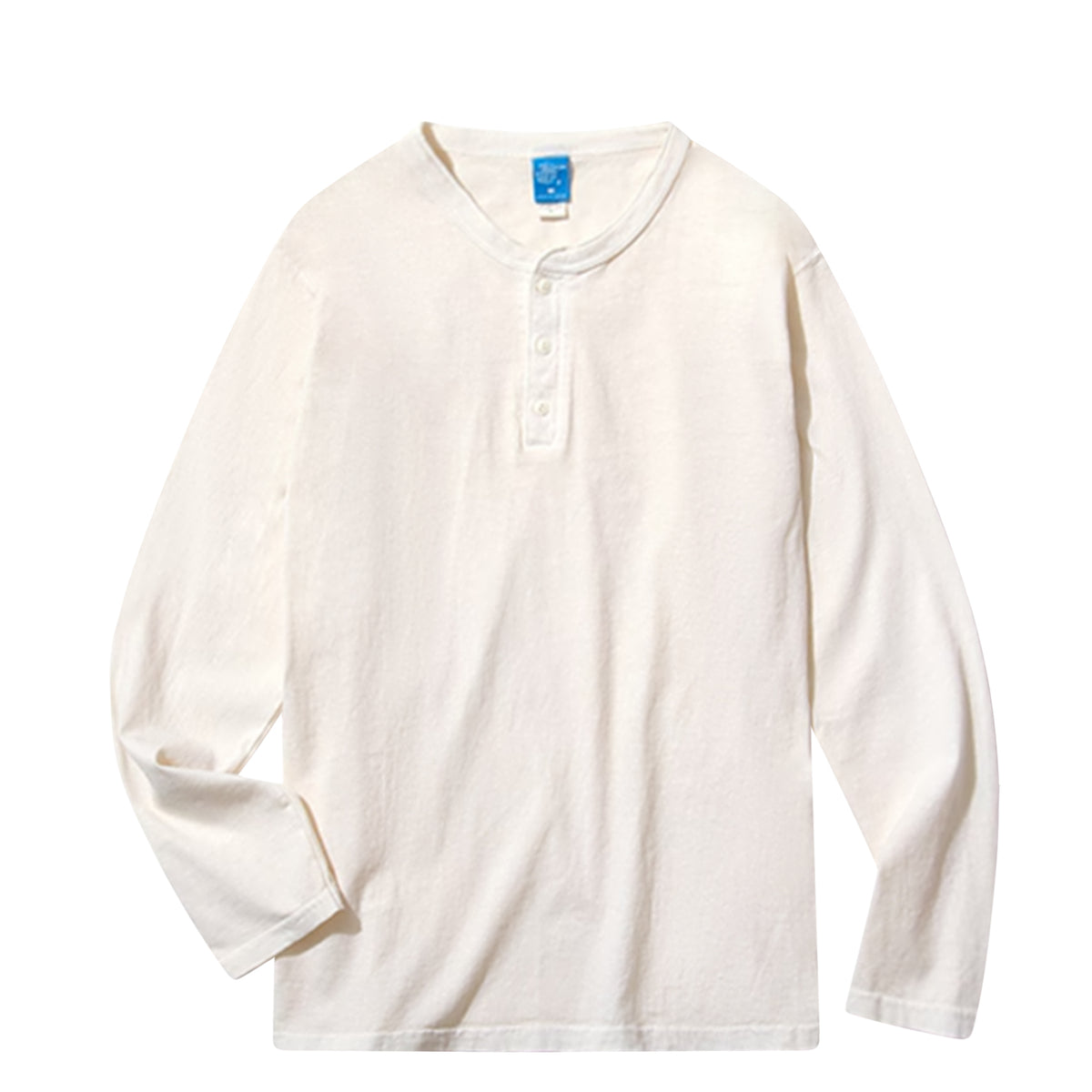 L/S Henley Tee P-Natural