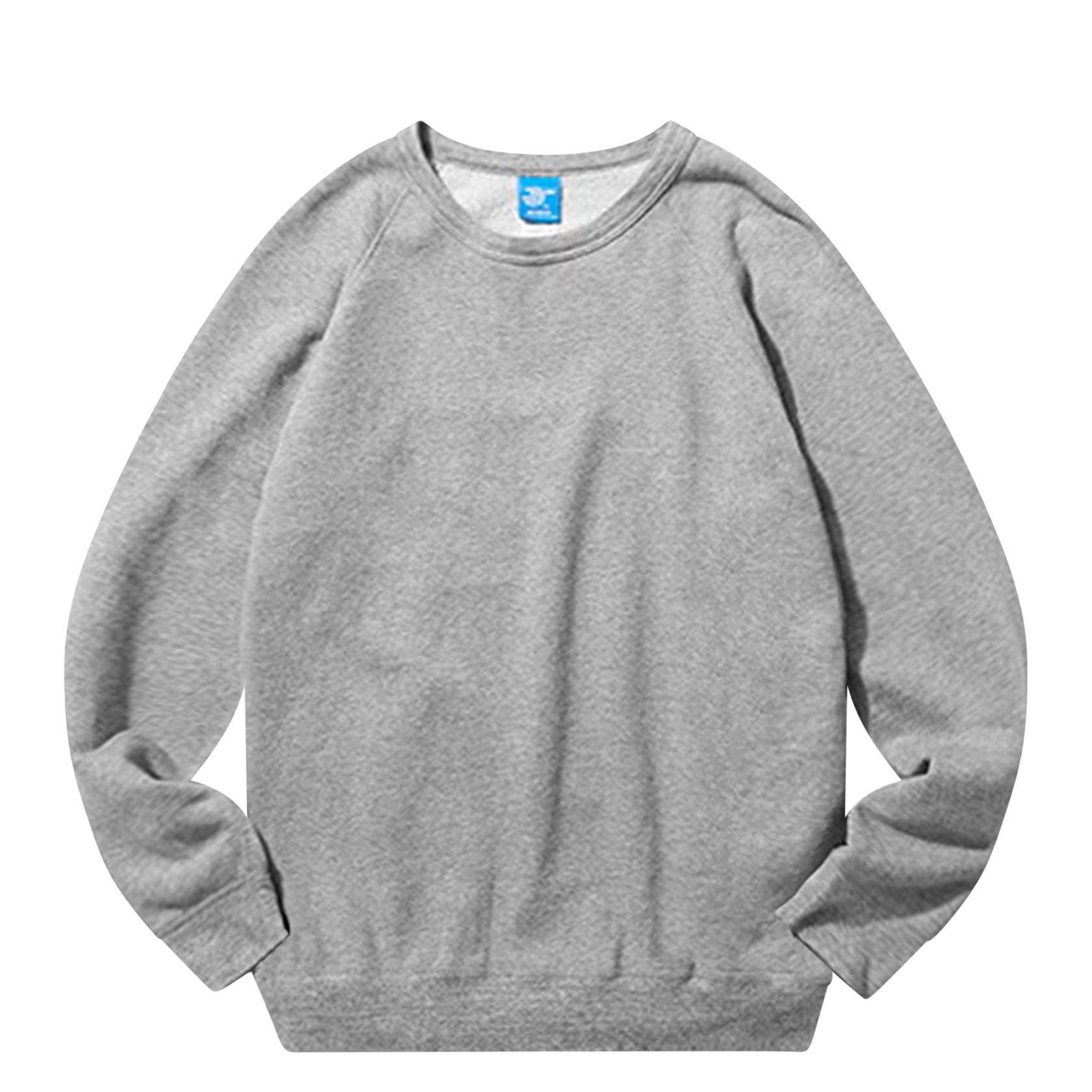 Raglan Crew Sweat Metal Grey