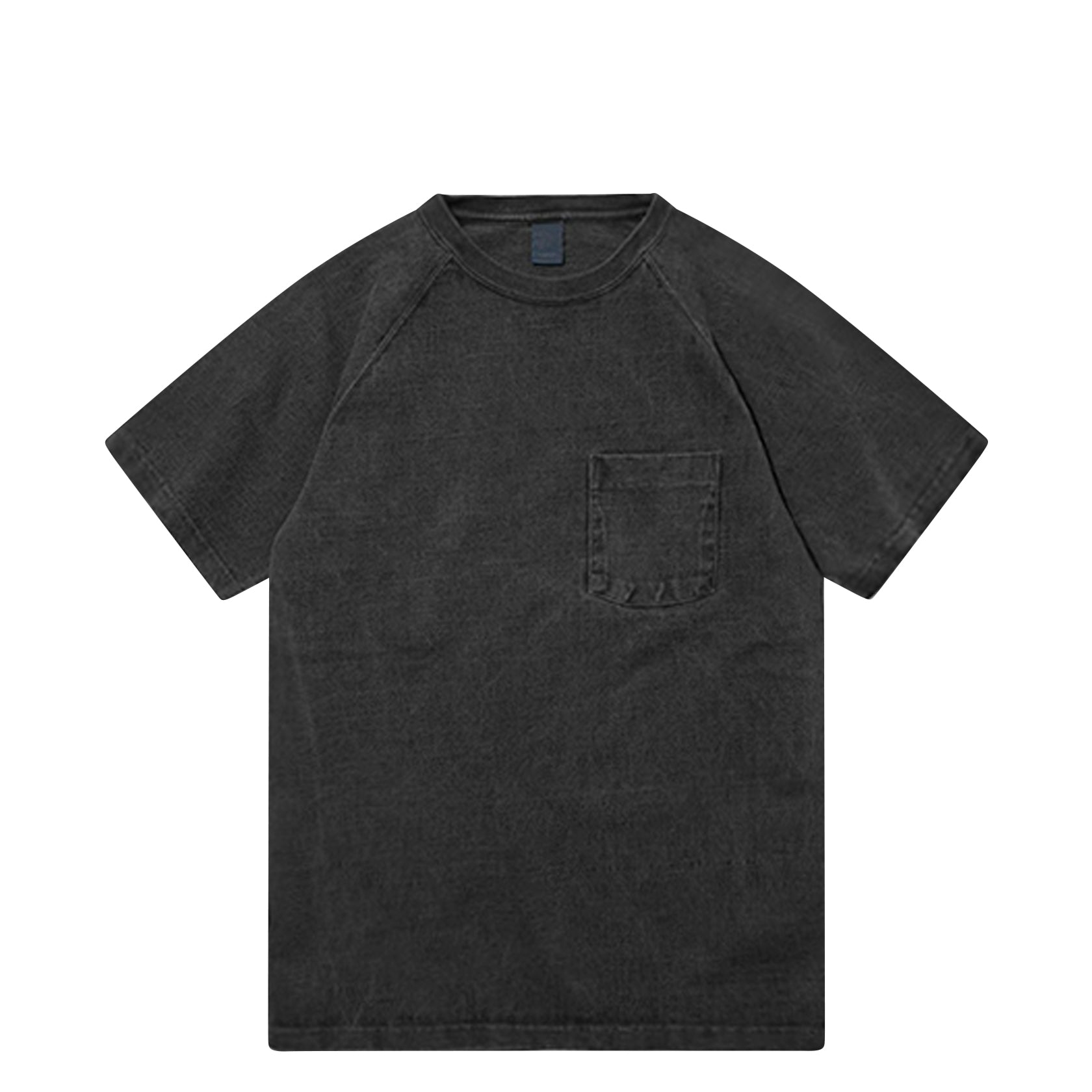 Heavy Raglan Pocket T-Shirt P-Black