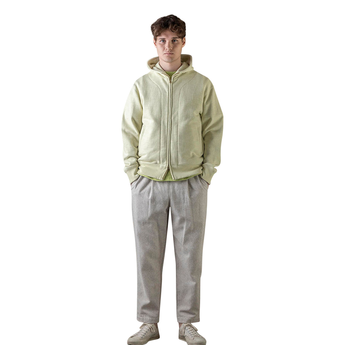 CMT Unps Pant Ivory Mix