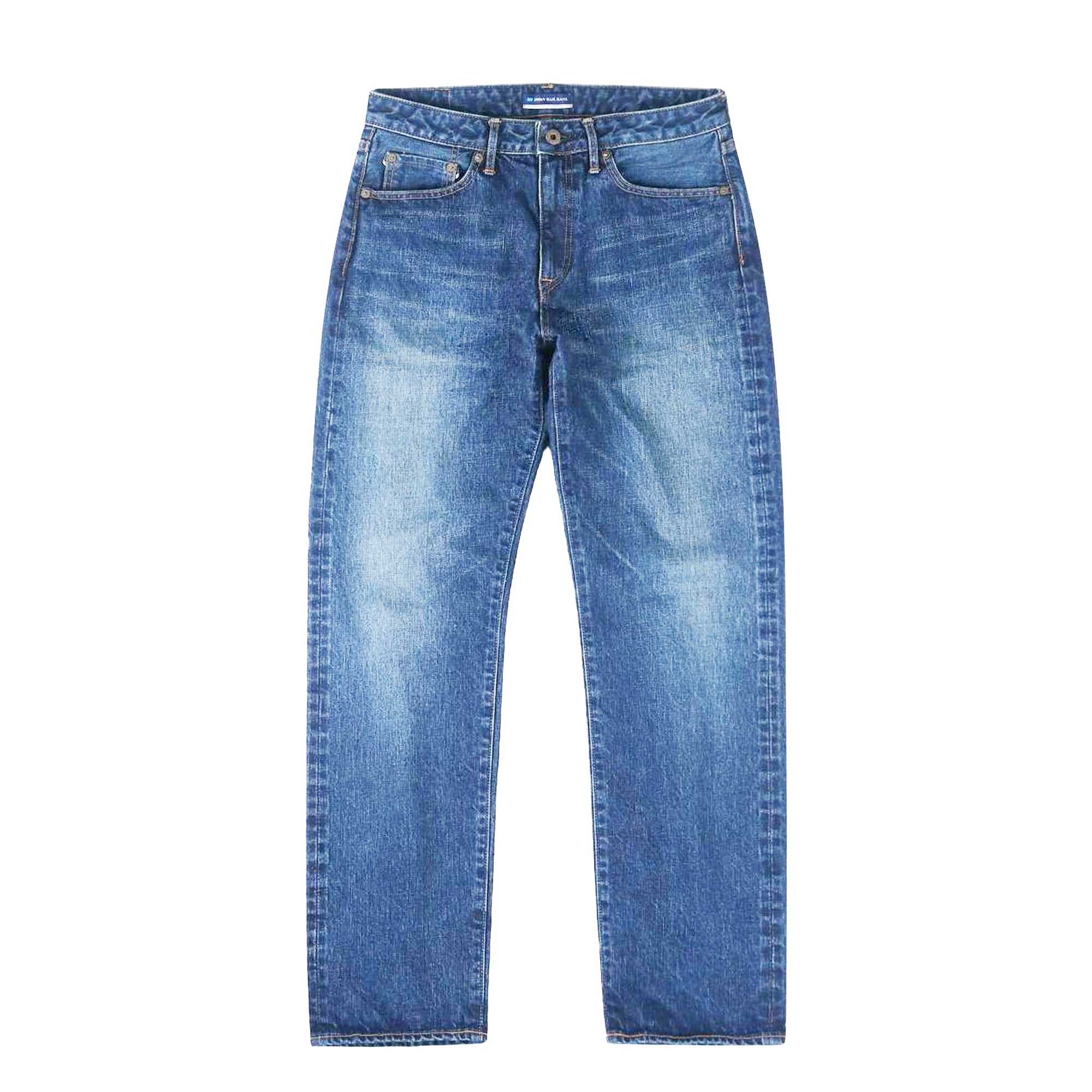 14.8 Oz Classic Straight Mid Wash