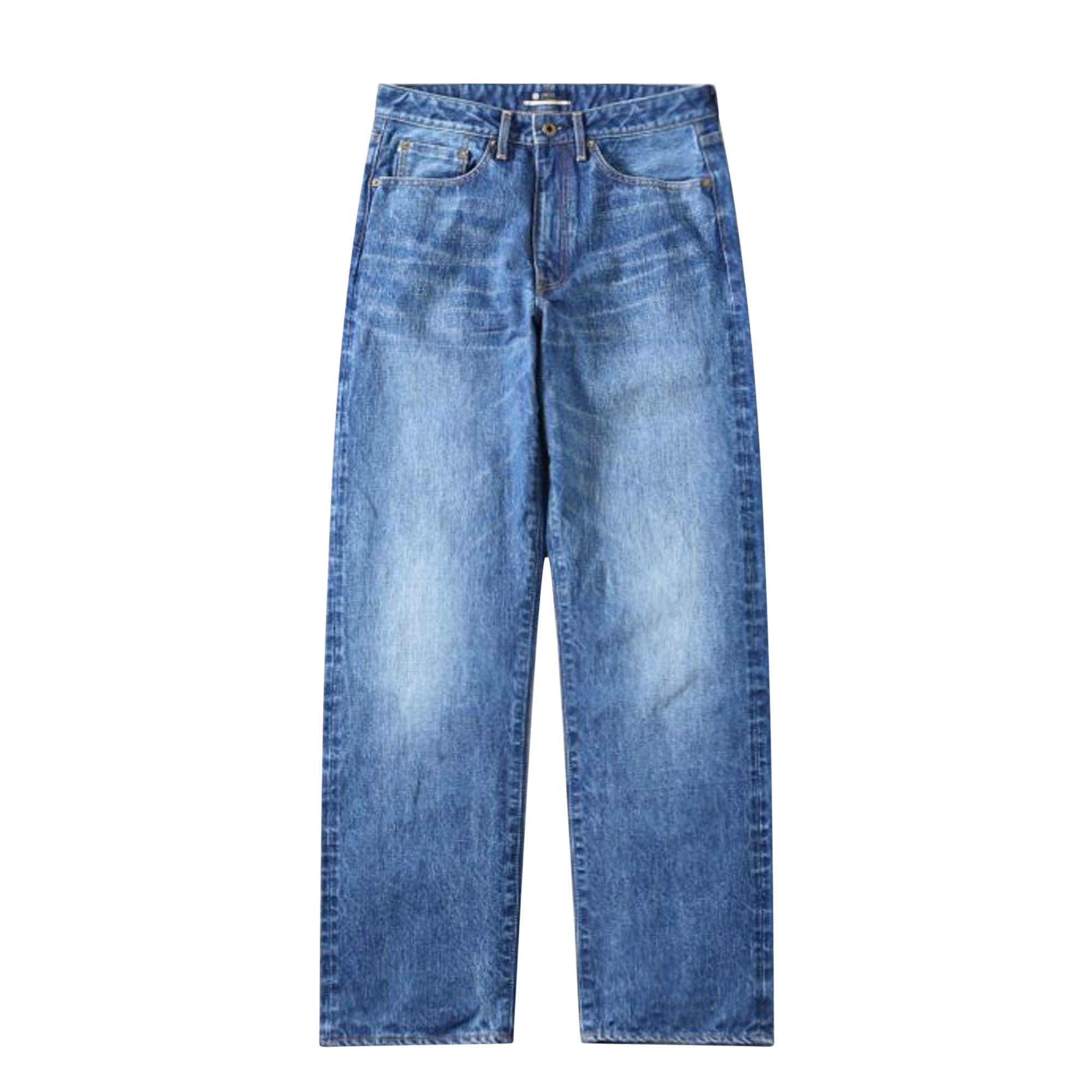 14.8 Oz Loose Fit Mid Wash