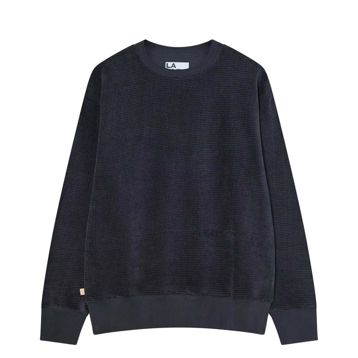 Nobre Ribbed Balsam Dark Navy Sweatshirt