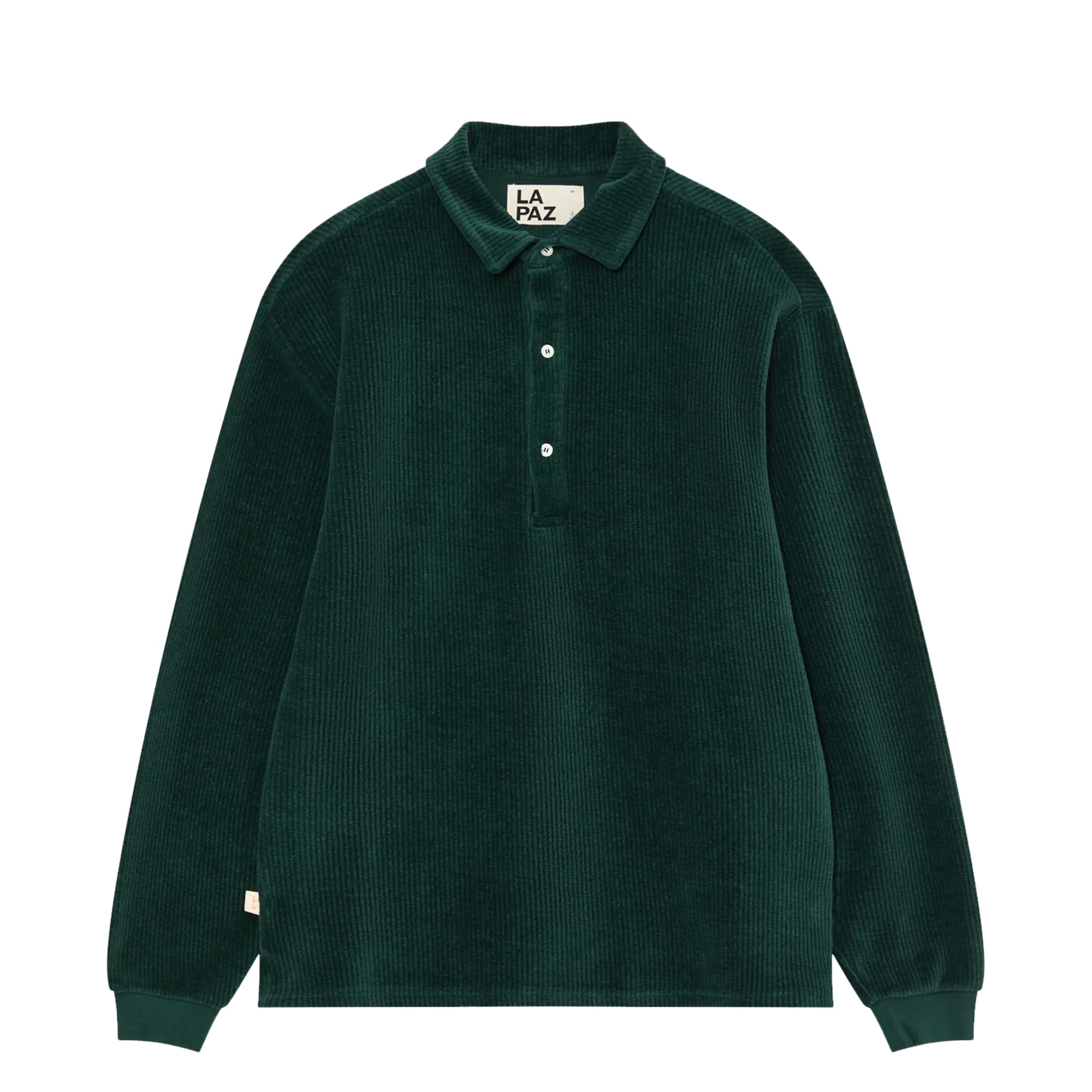 Polo Mesquita Ribbed Dark Green