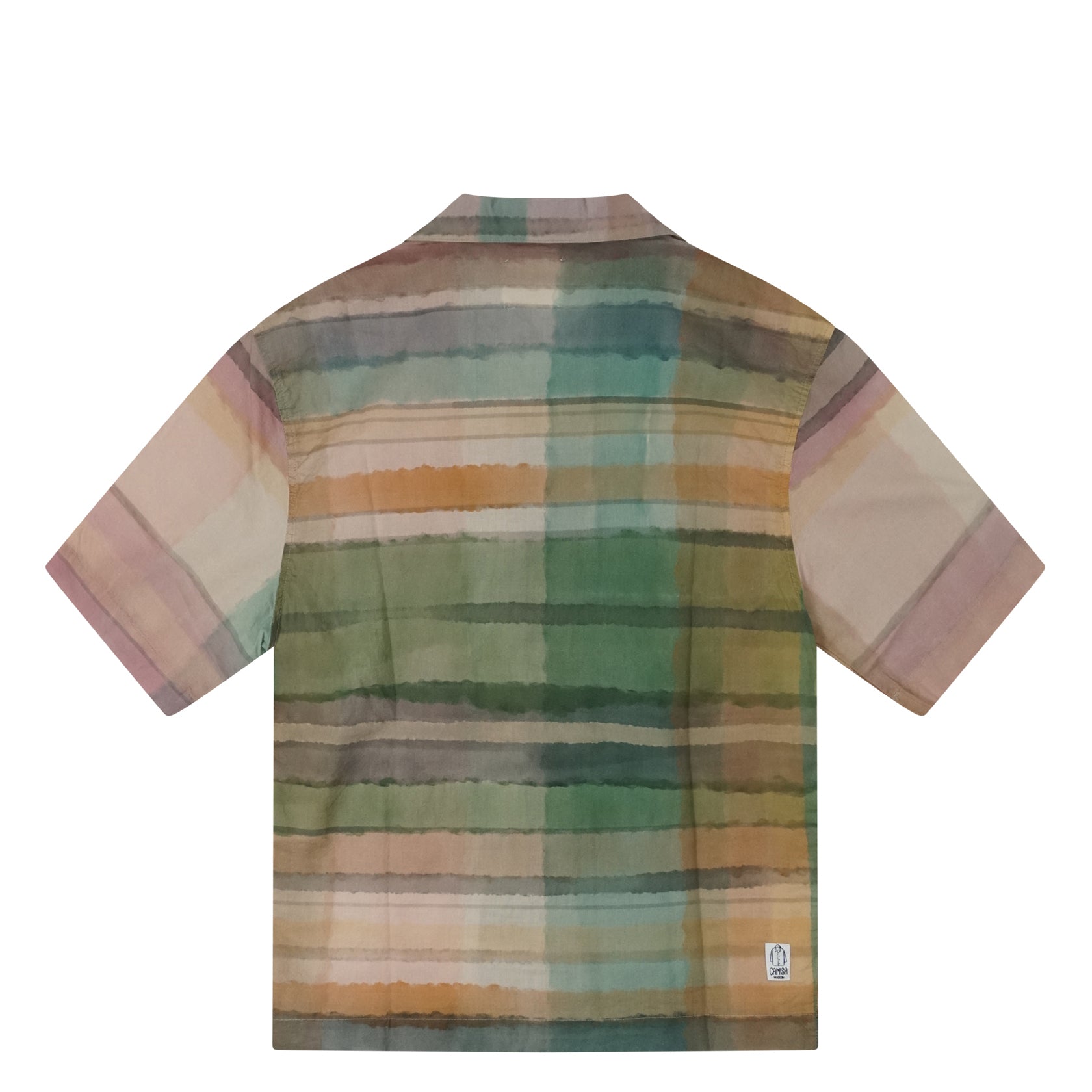 Over Manila St Shirt with Square Pattern 2