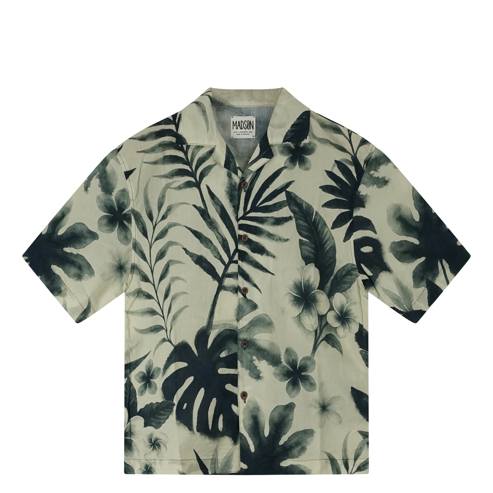 Over Manila St Tropical Print Shirt