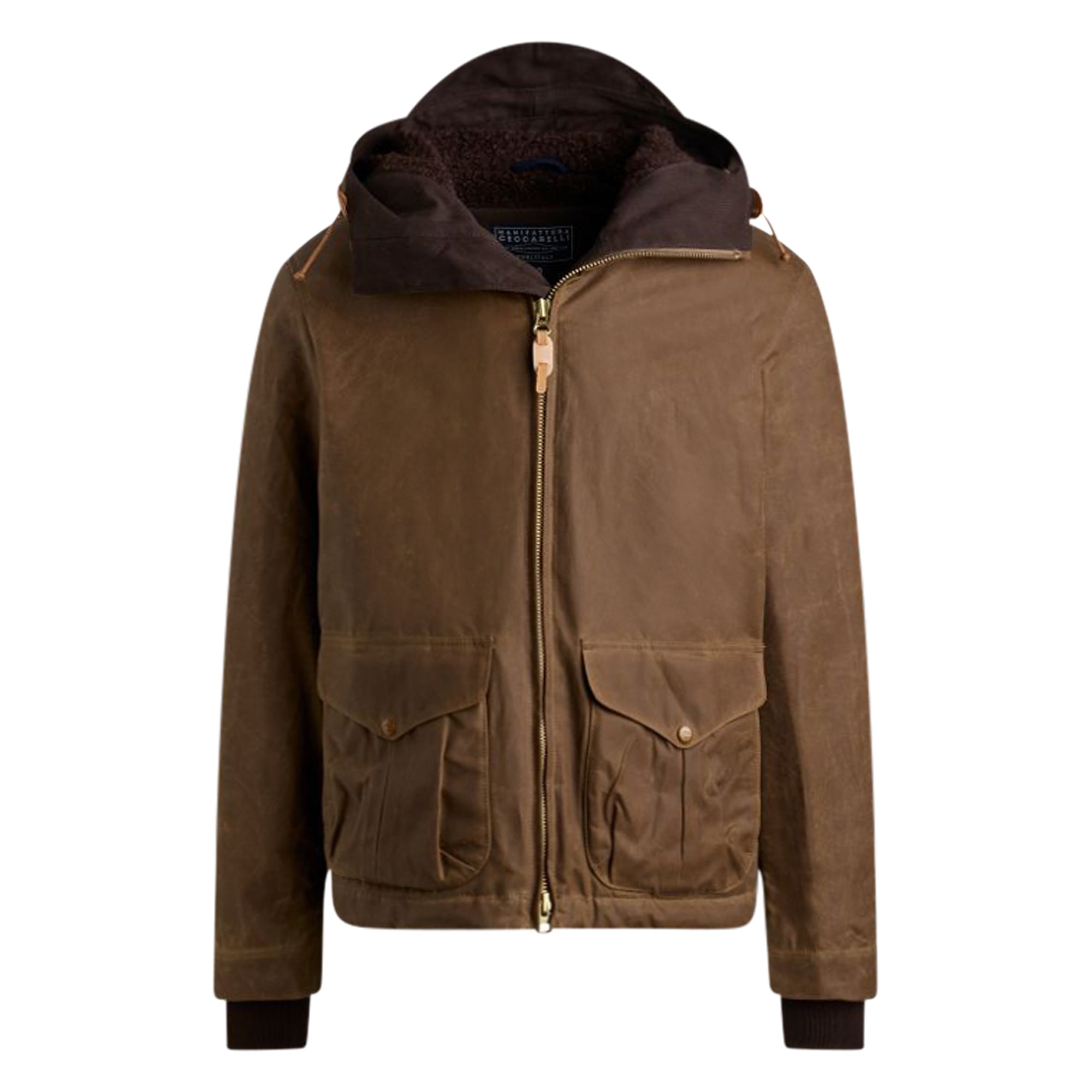 Blazer Coat Dark Tan