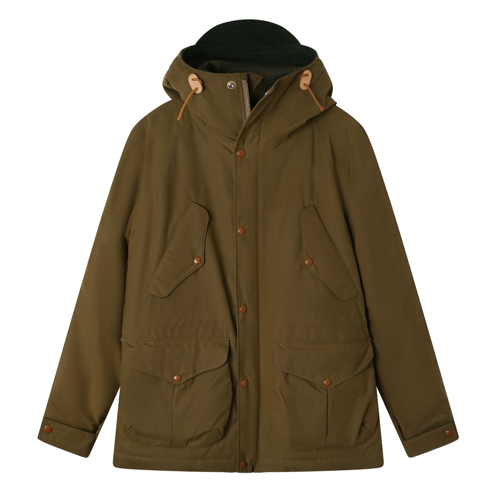 7091 DW Dark Tan Fisherman Parka