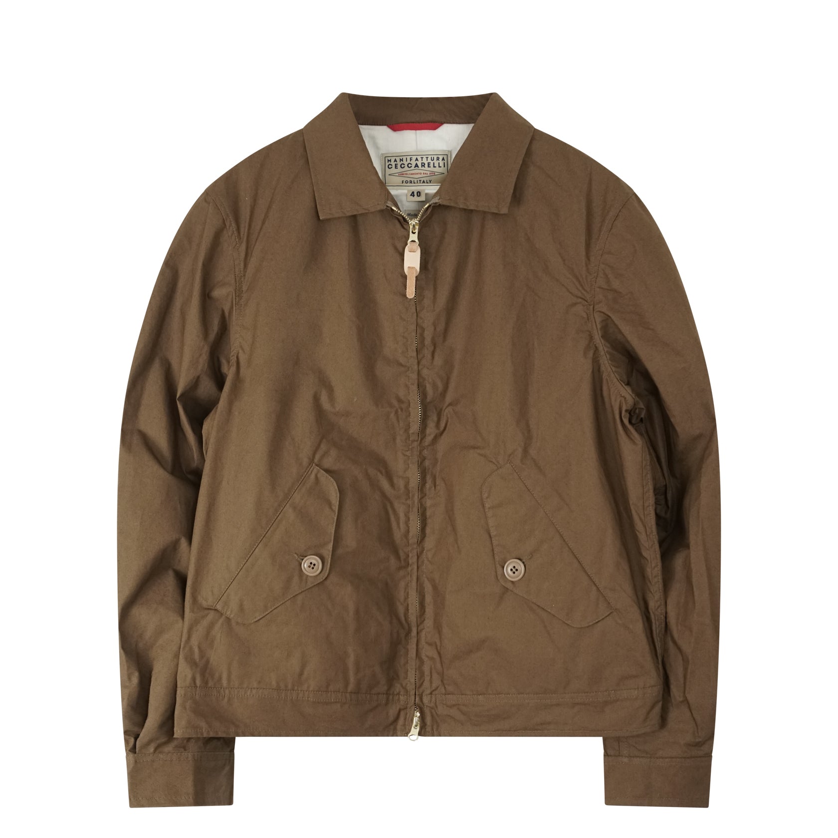 Blazer Coat Dark Tan