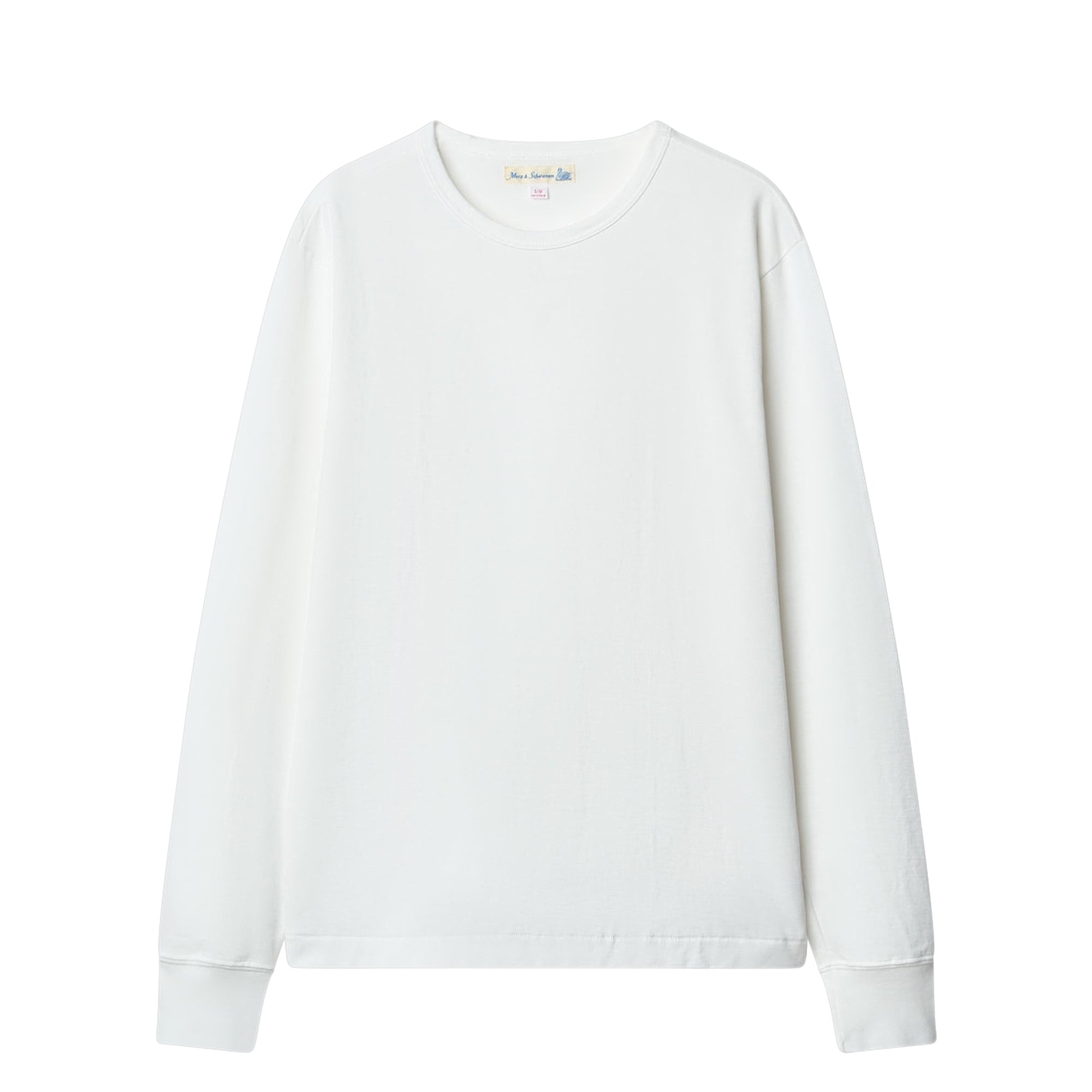 Vintage Machine Refined Classic Fit Longsleeve White