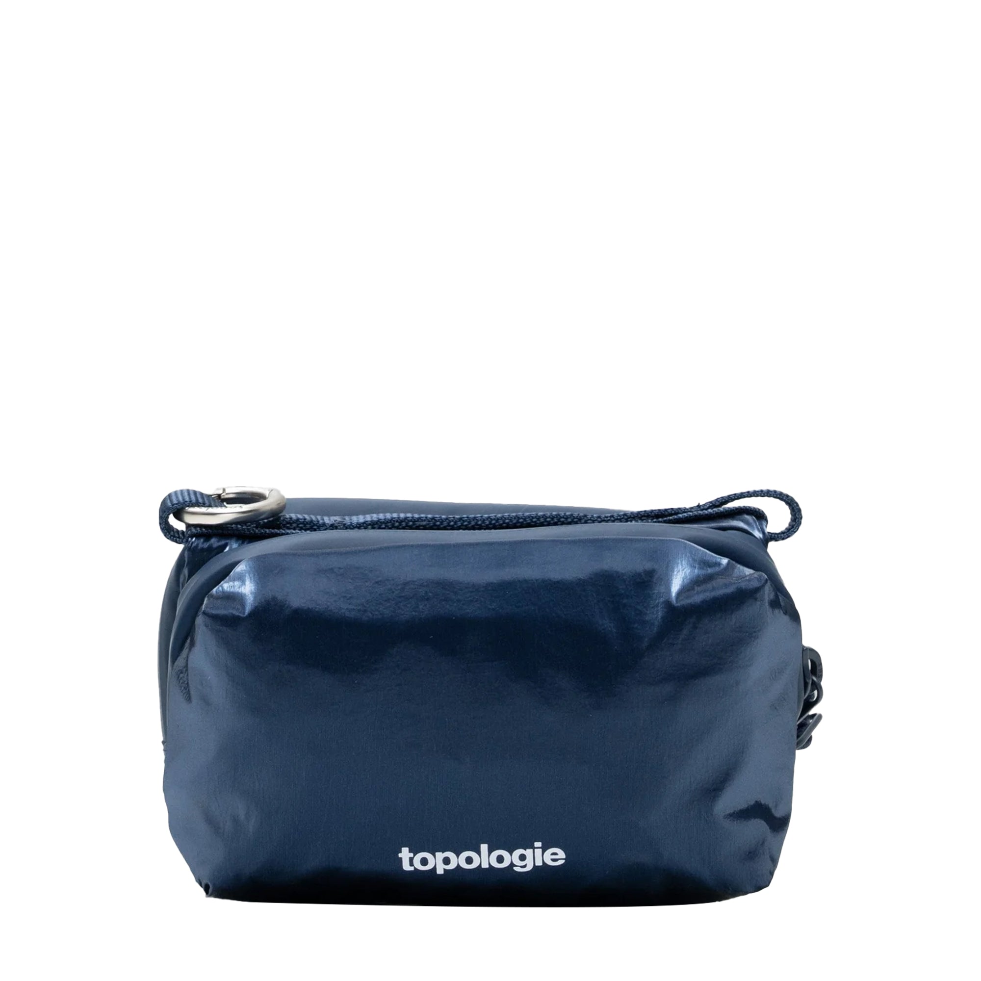 Wares Bags Mini Bottle Sacoche Marine Blue Metallic