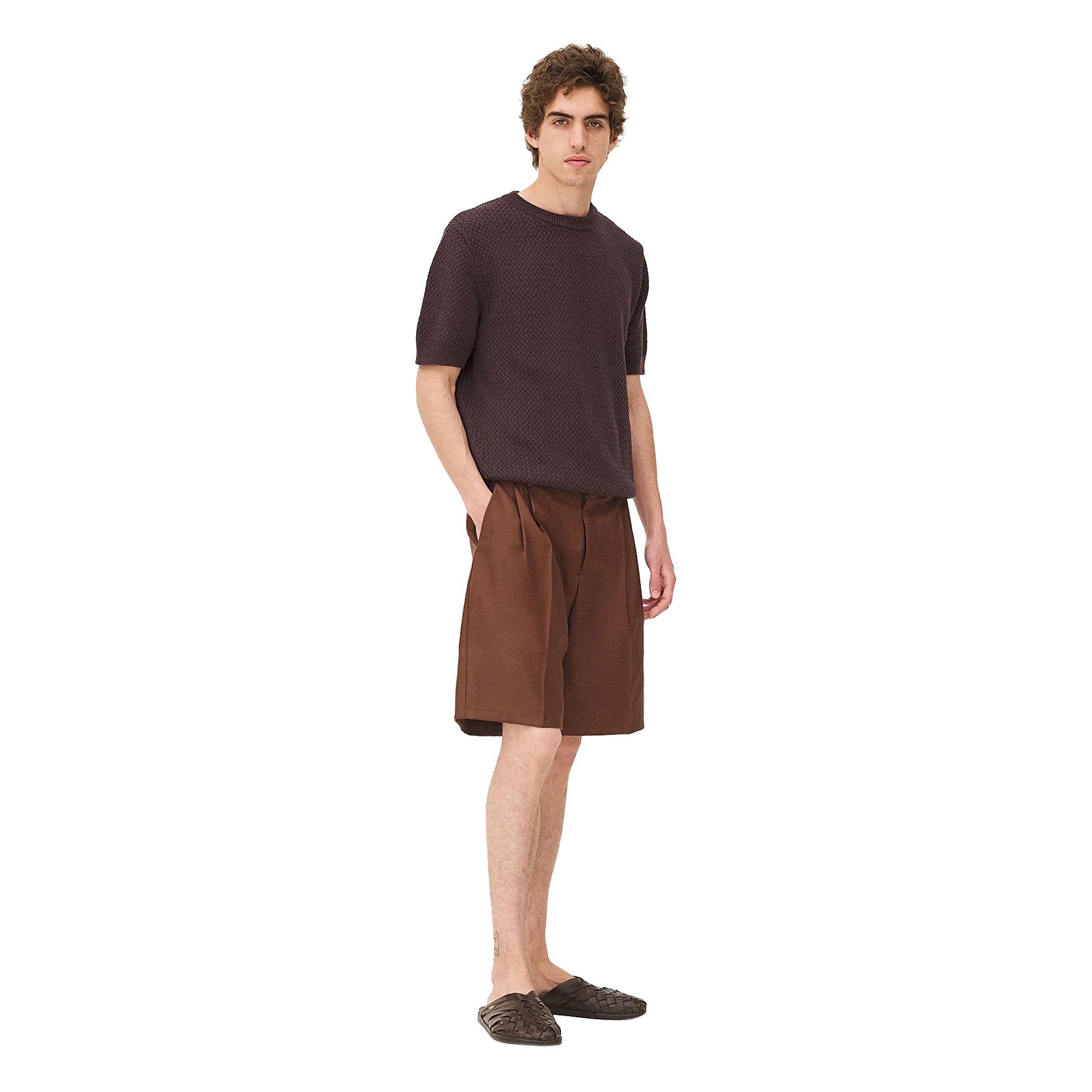 Mocha Como Shorts