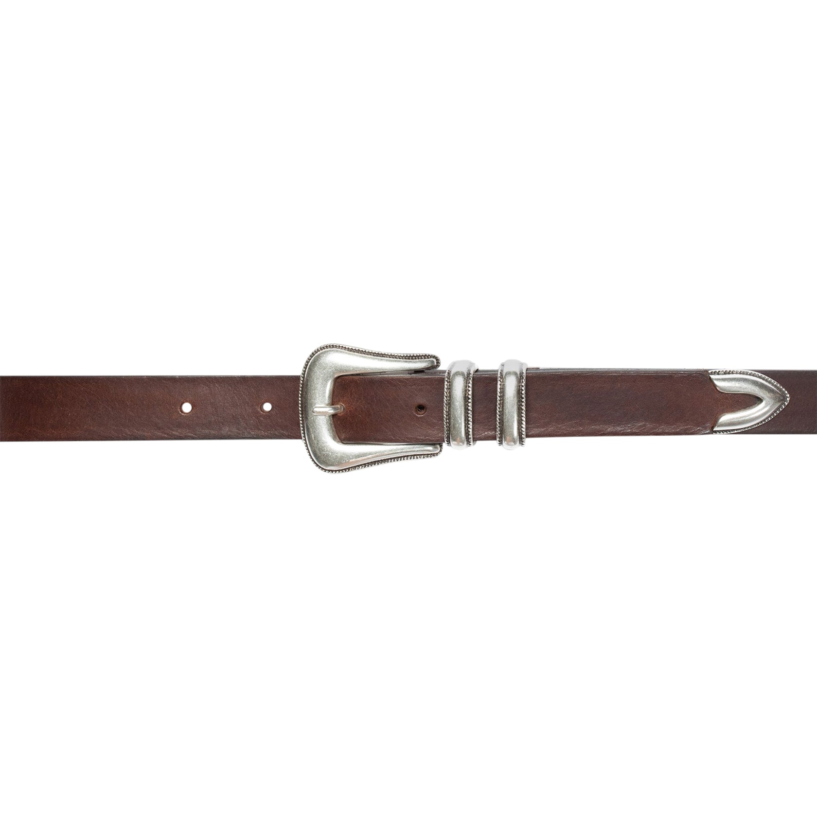 Western Belt Coffee Brown