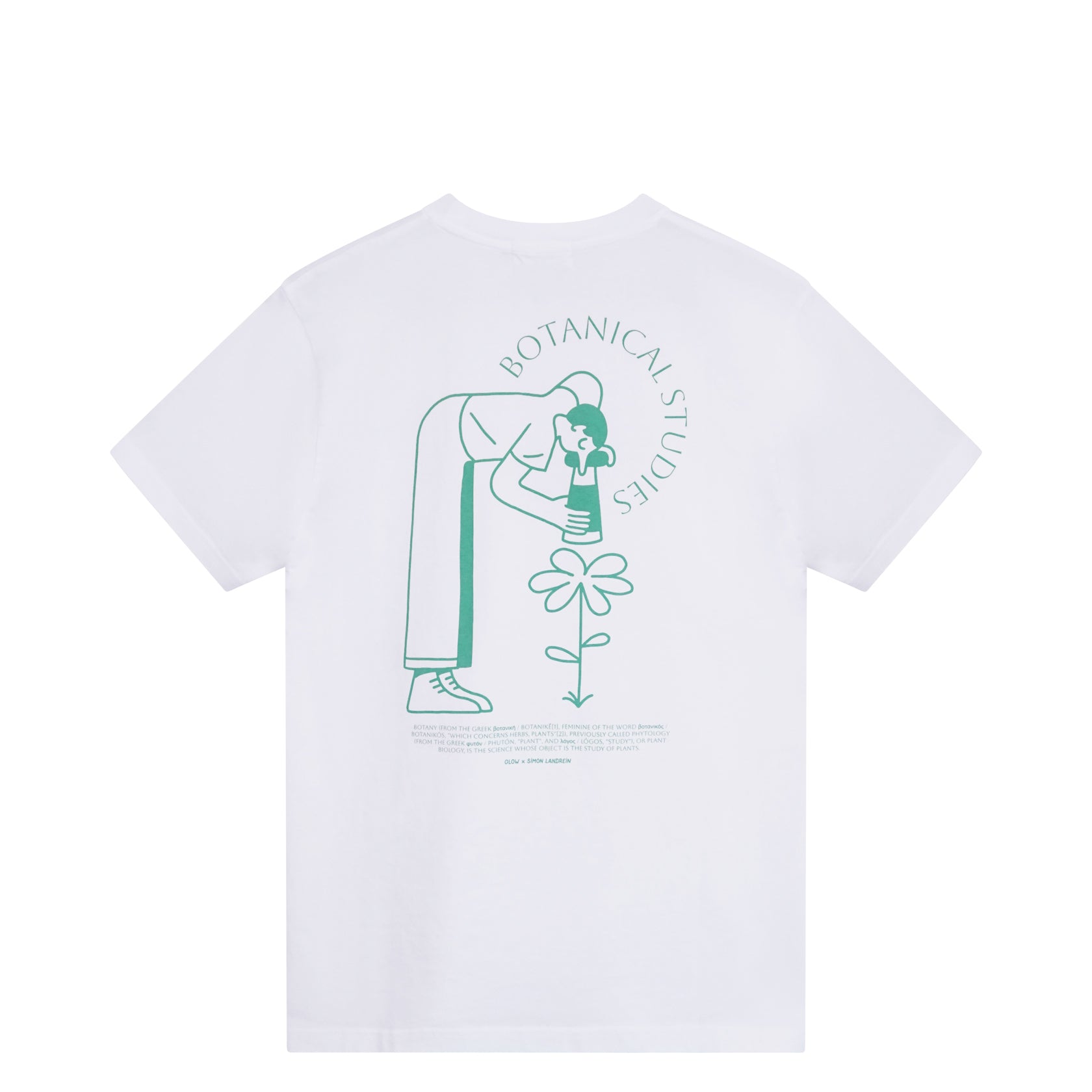 Botanical T-shirt Ecru