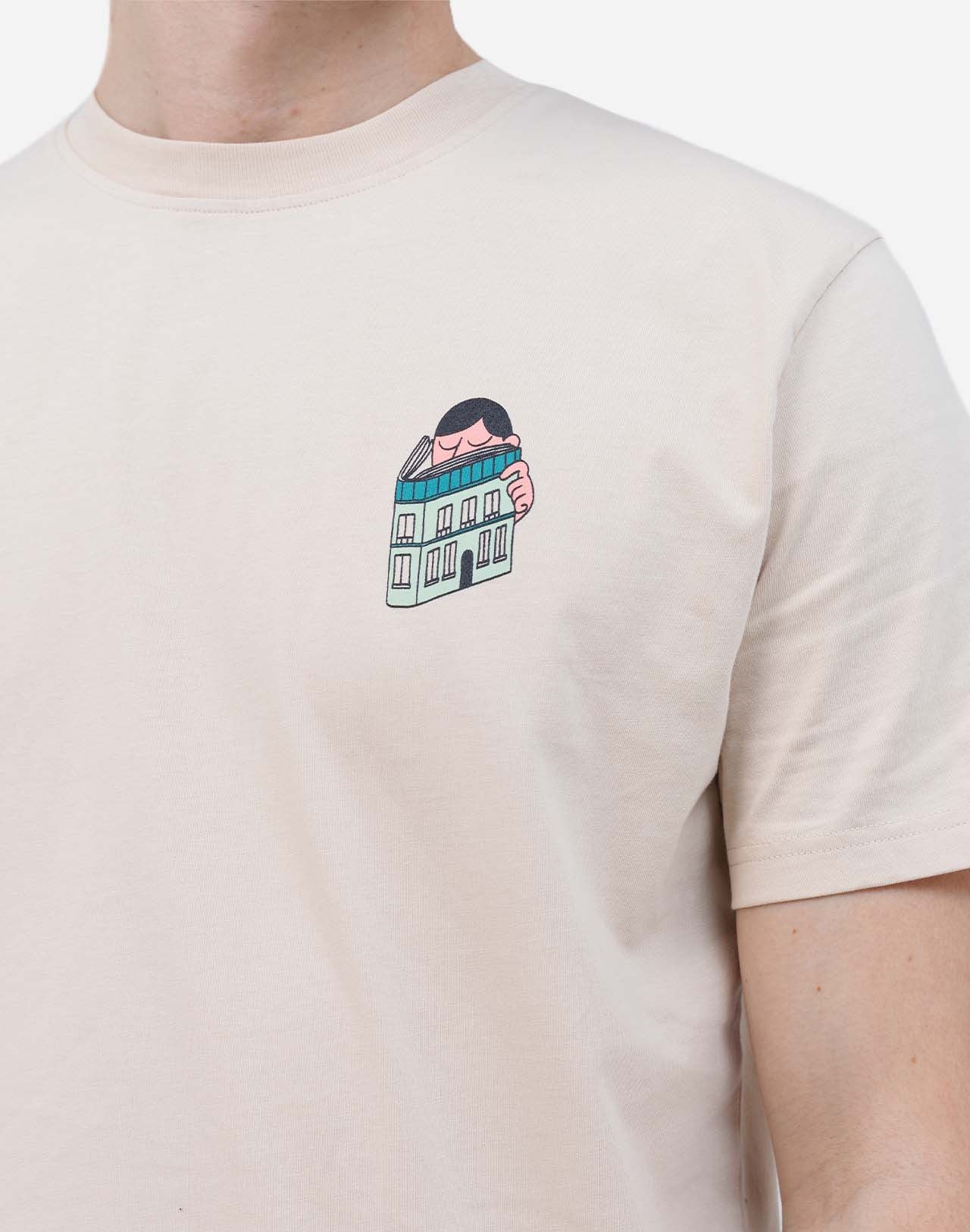 Building T-shirt Crem