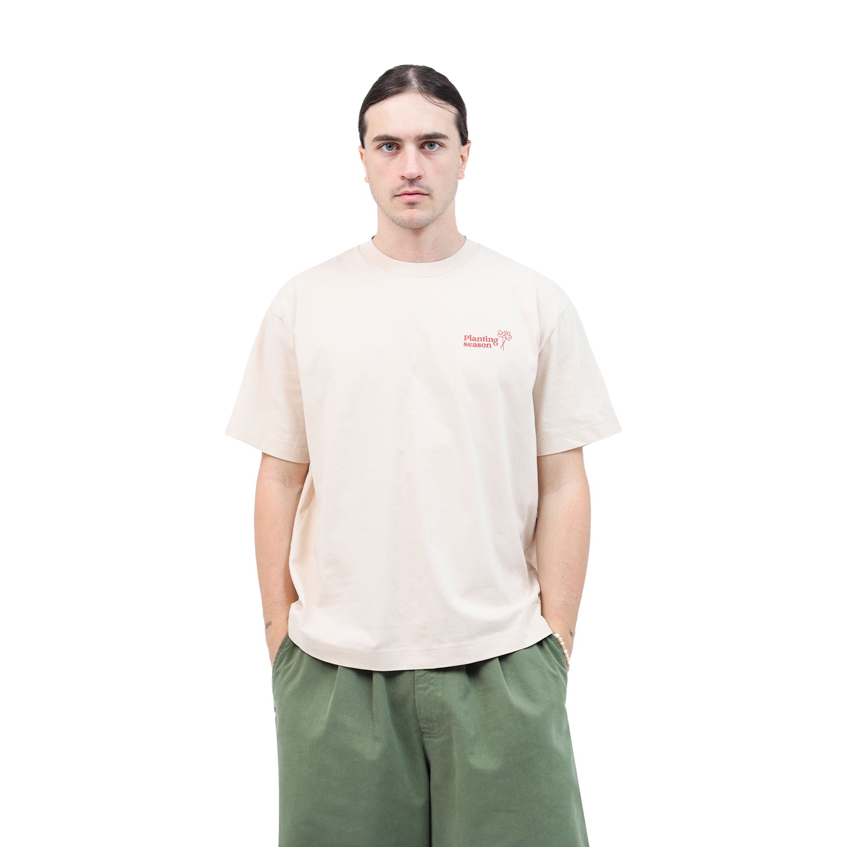 Planting T-shirt Crem