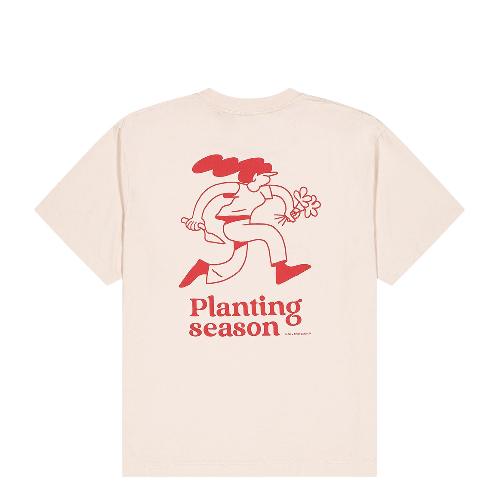 Planting T-shirt Crem