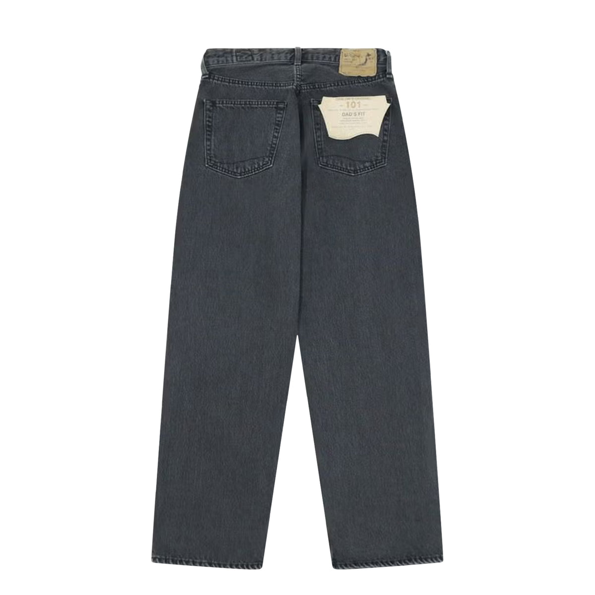 101 Dad's Fit Denim Black Stone