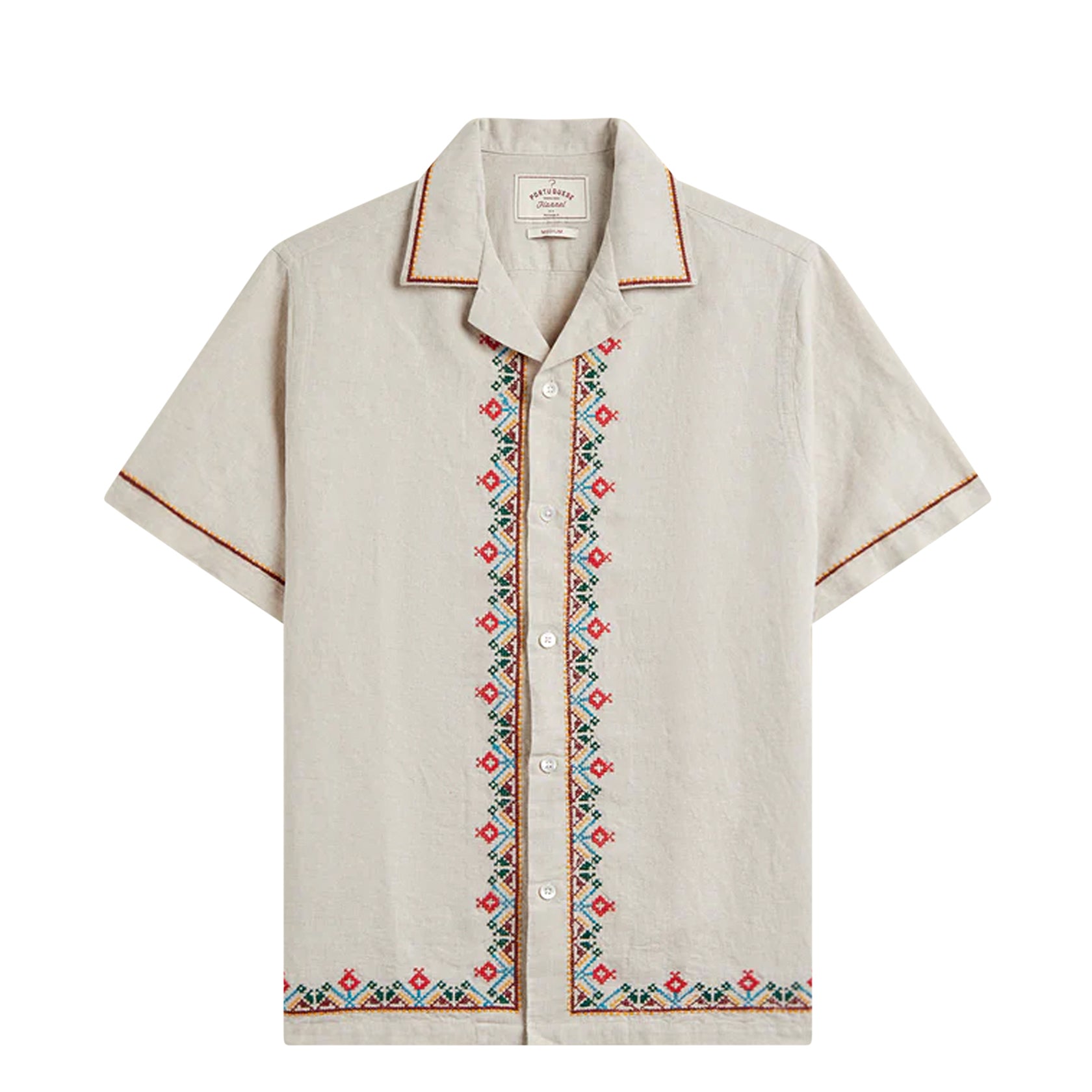 Folklore Embroidery Short Sleeve