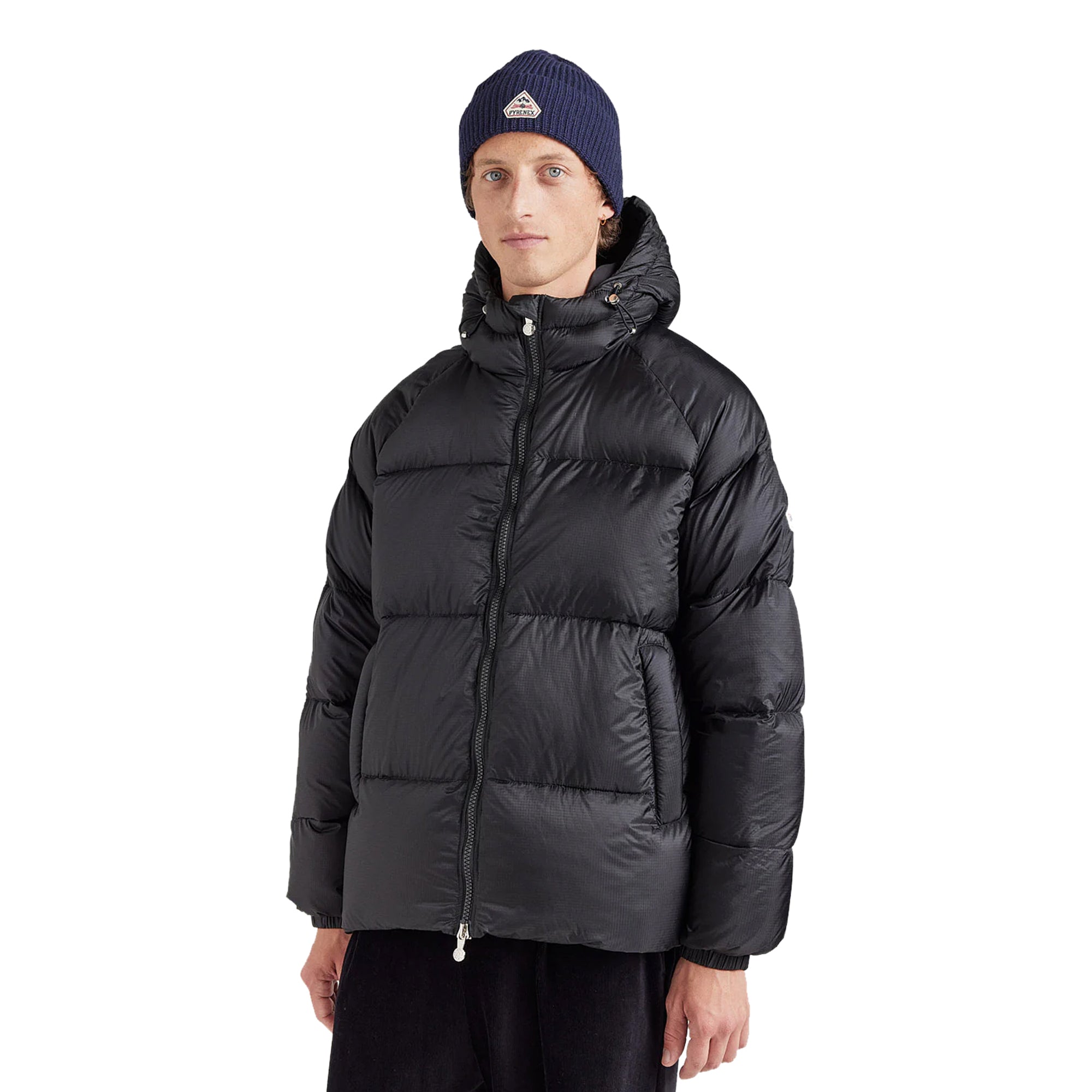 Sten 3 Ripstop Down Jackets Black
