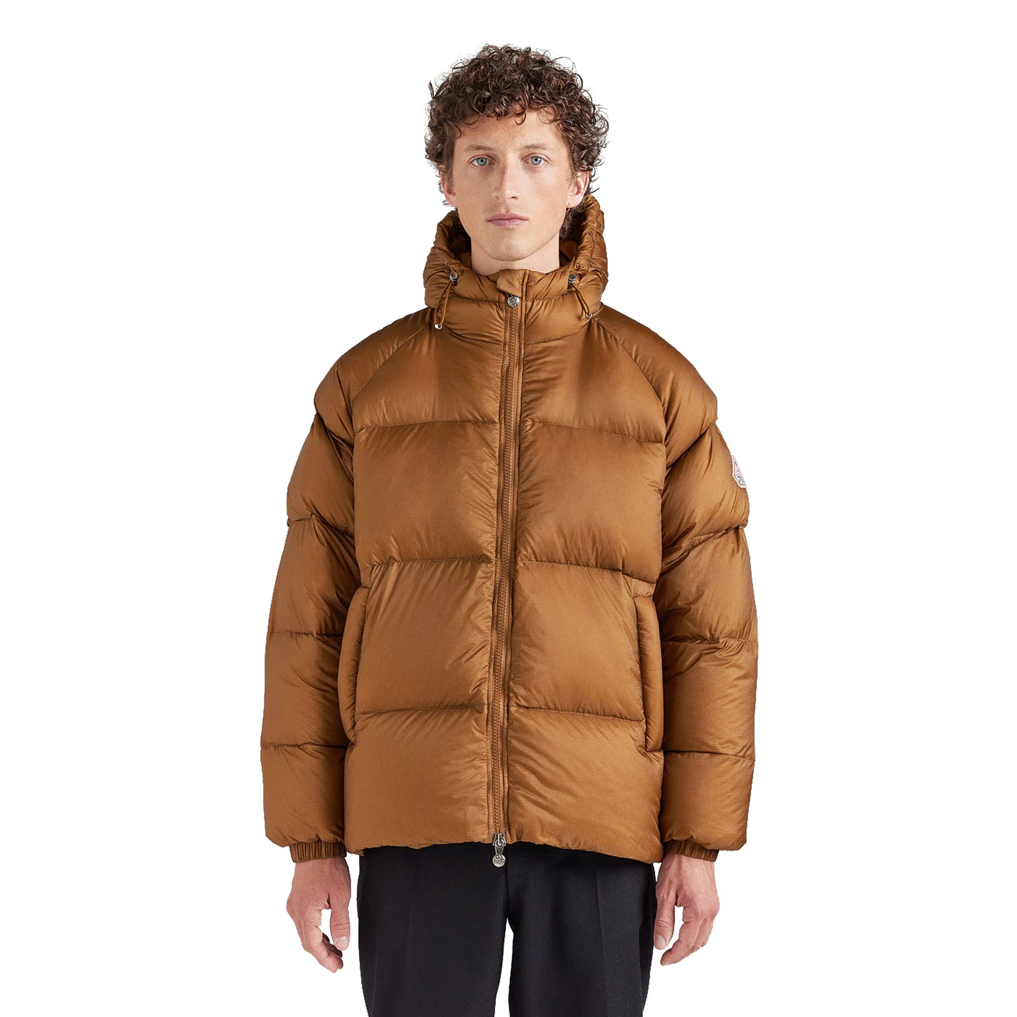 Sten 3 Ripstop Down Jackets Bronze Brown