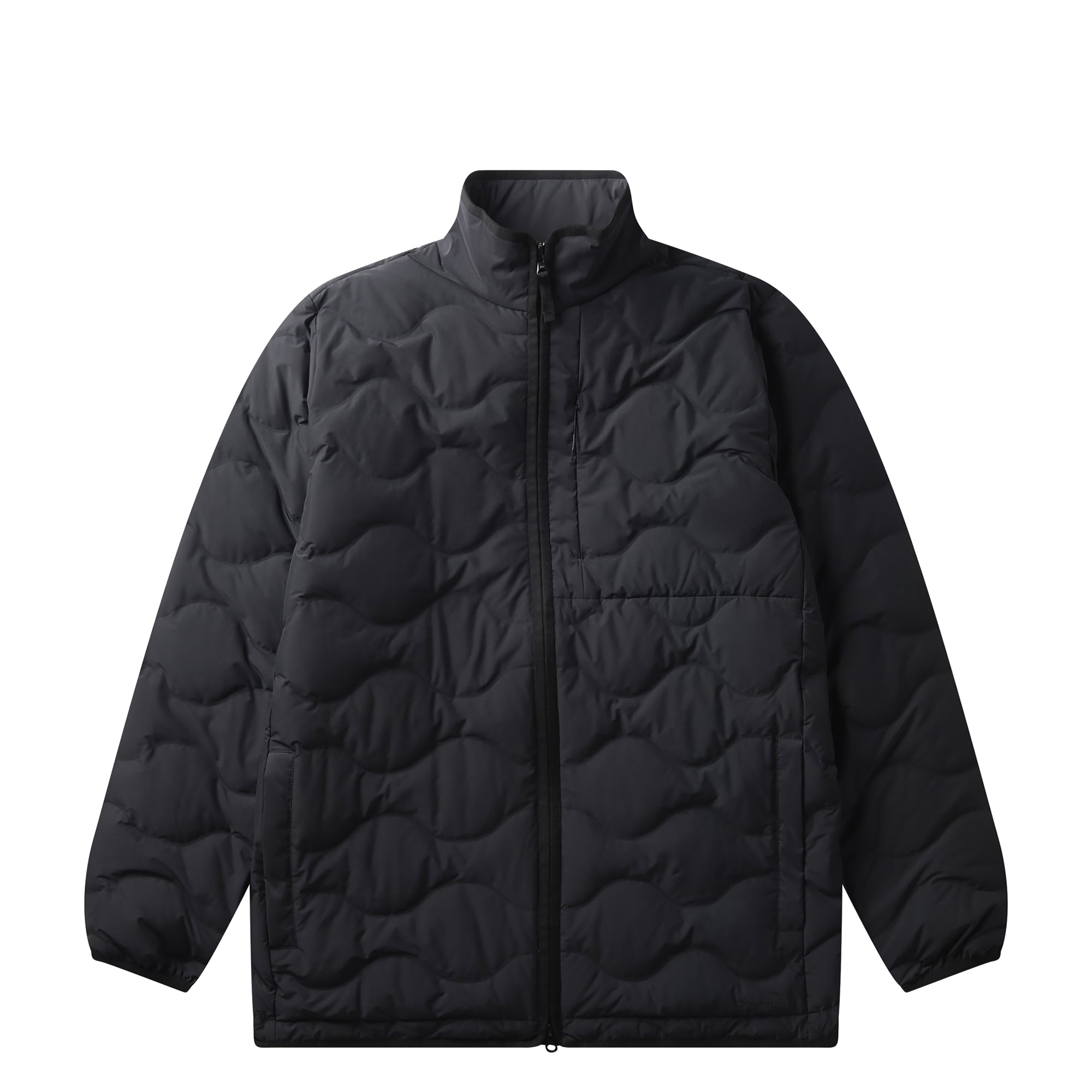 Seamless Quilted Down Jacket Black