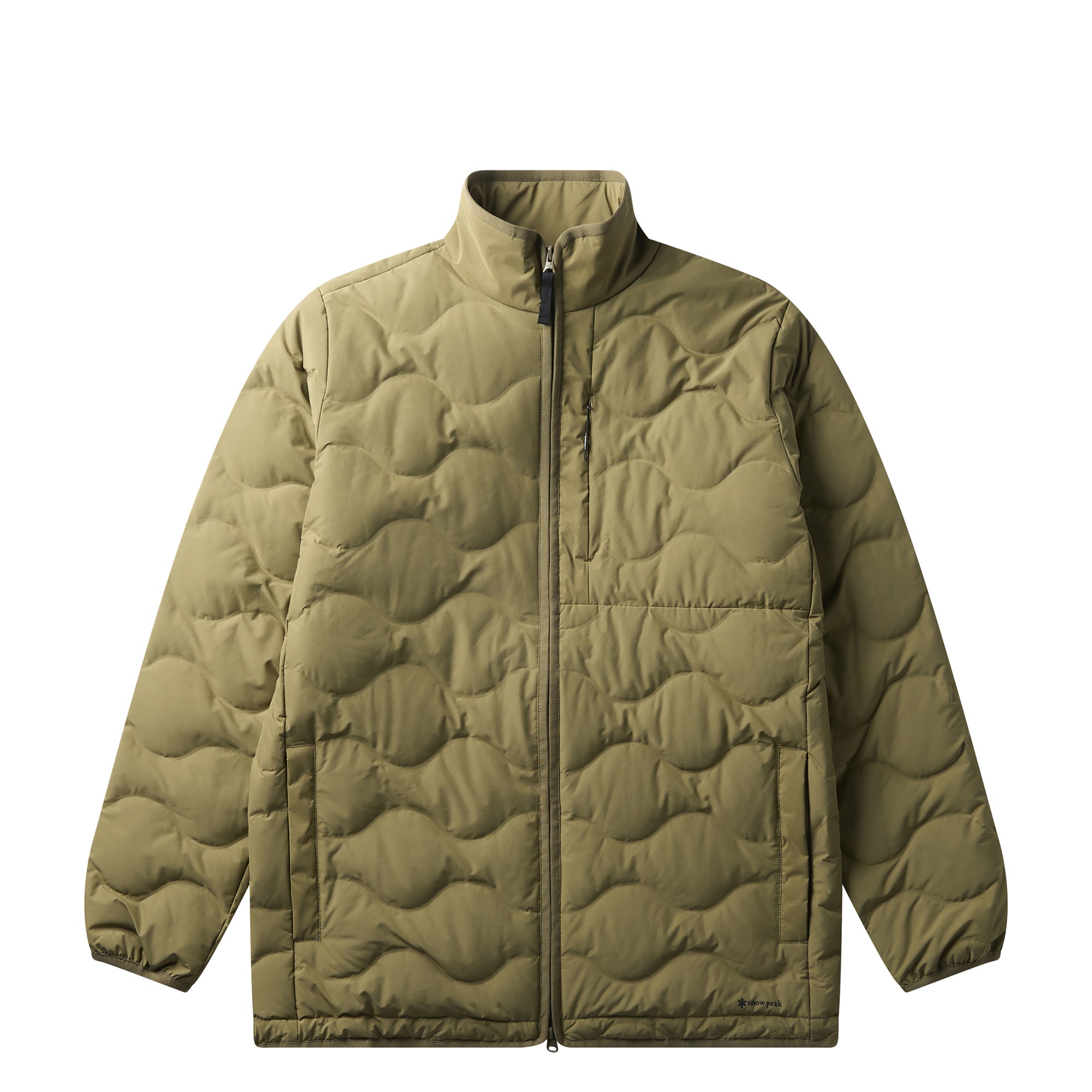 Seamless Quilted Down Jacket Olive