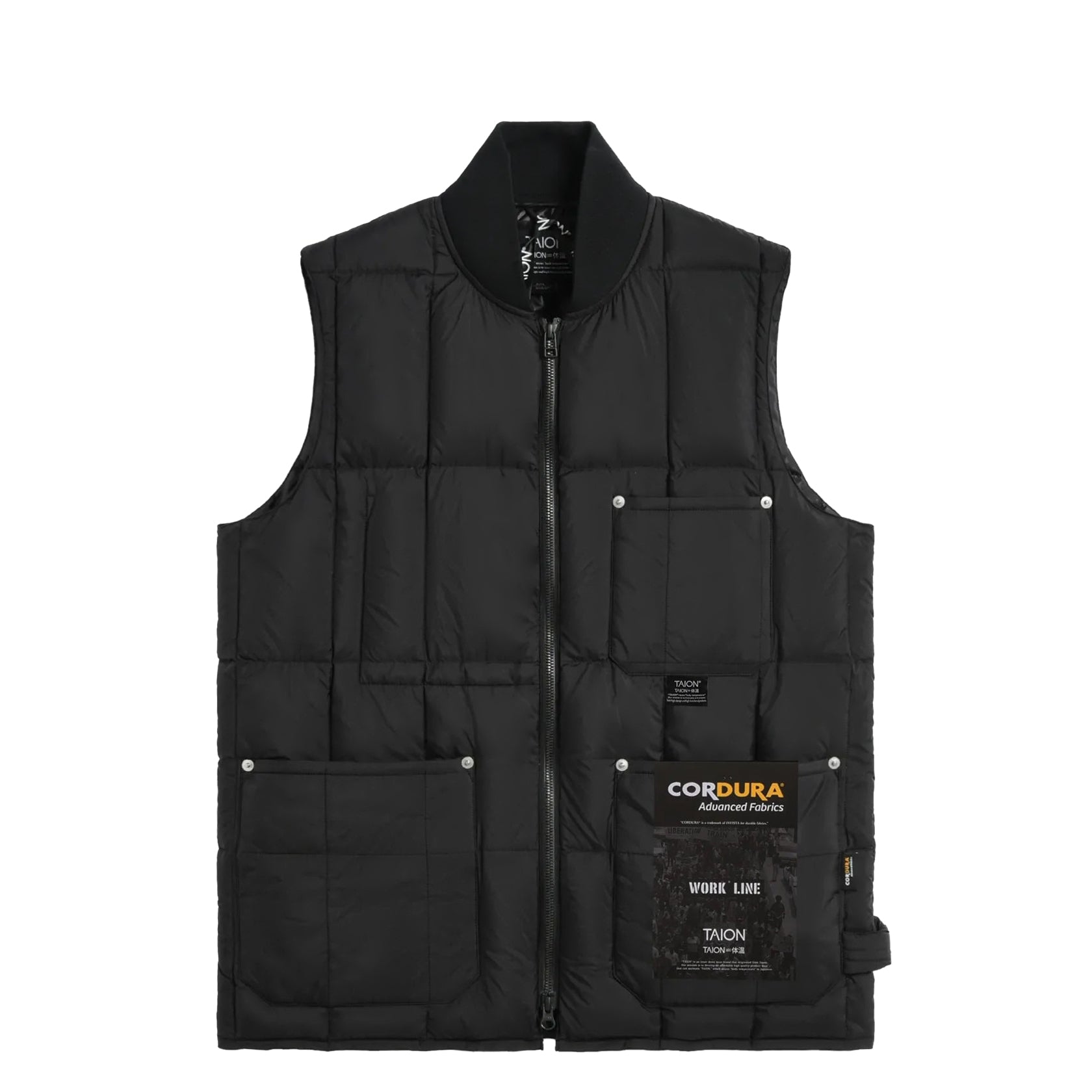 Cordura Vest Dark Black