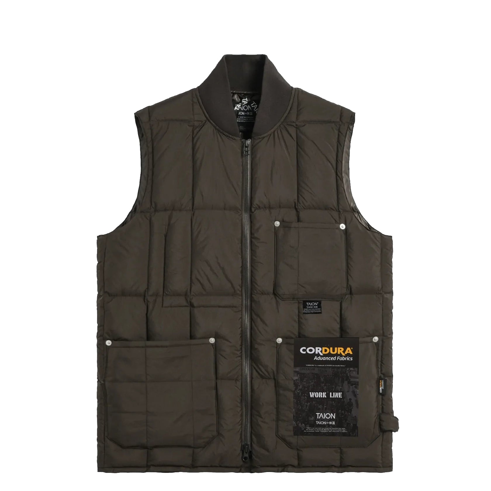 Cordura Vest Dark Brown
