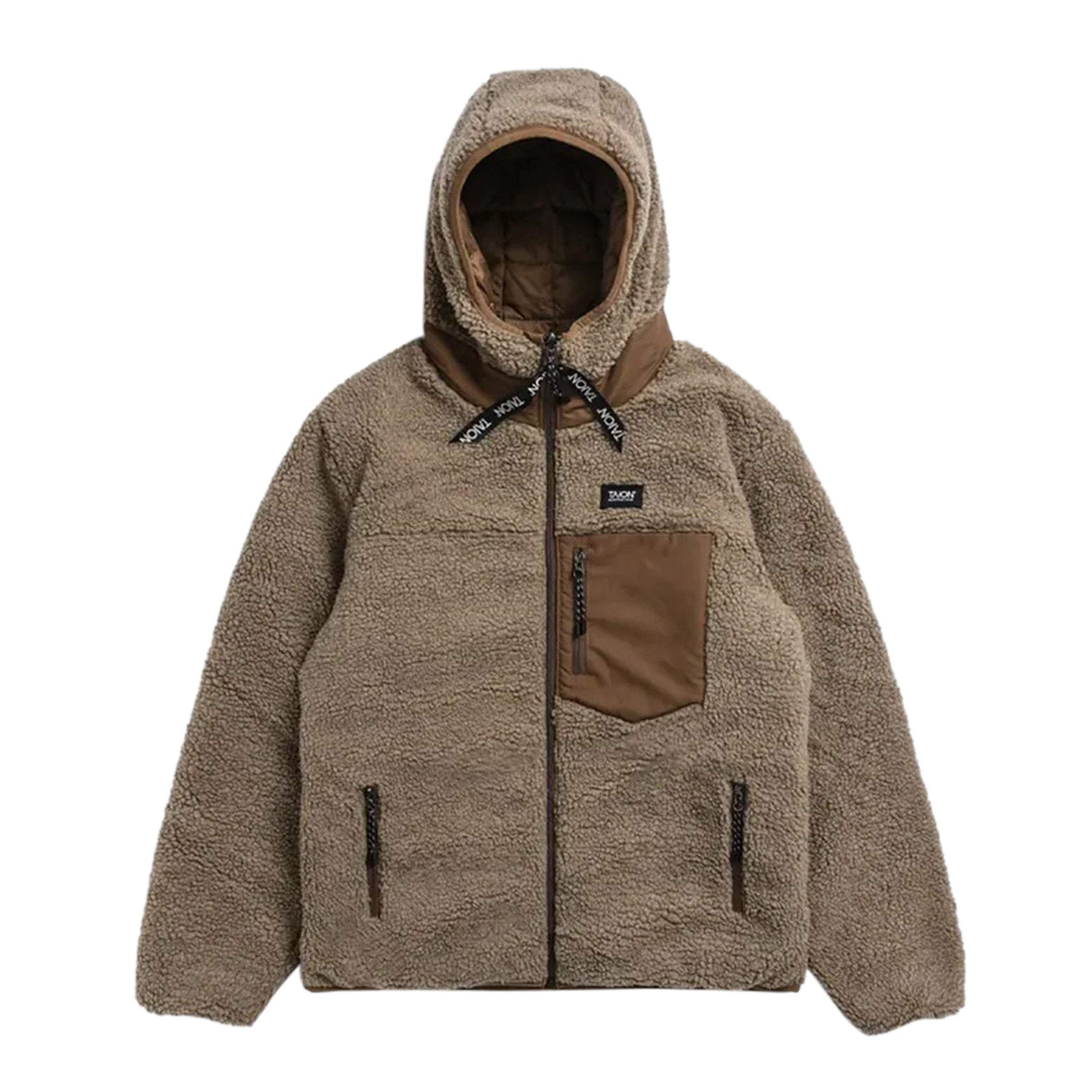 Down x Boa Reversible Hoodie Brown/Beige