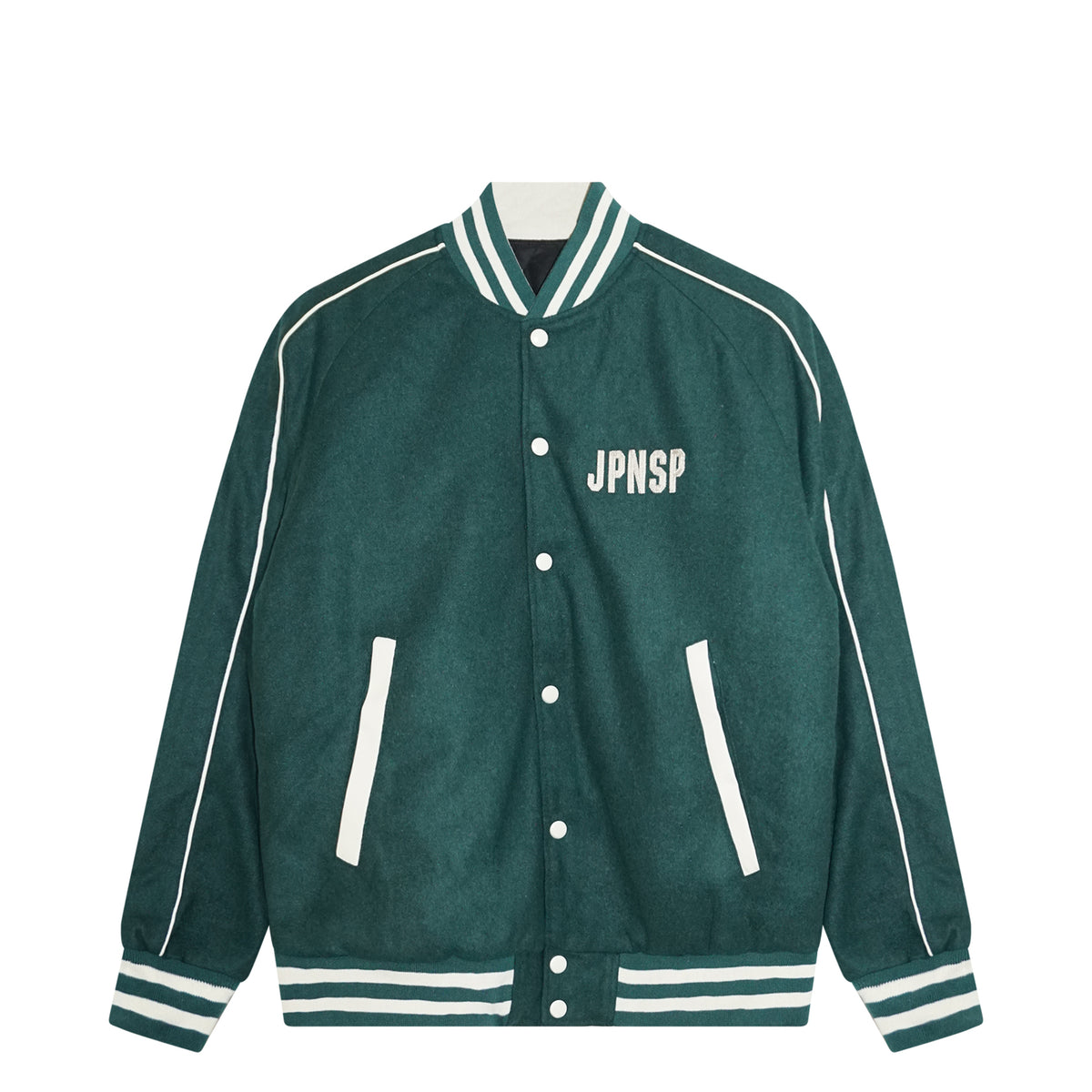 Reversible 'Skajan x Skajan' Down Jacket D.Green x Black