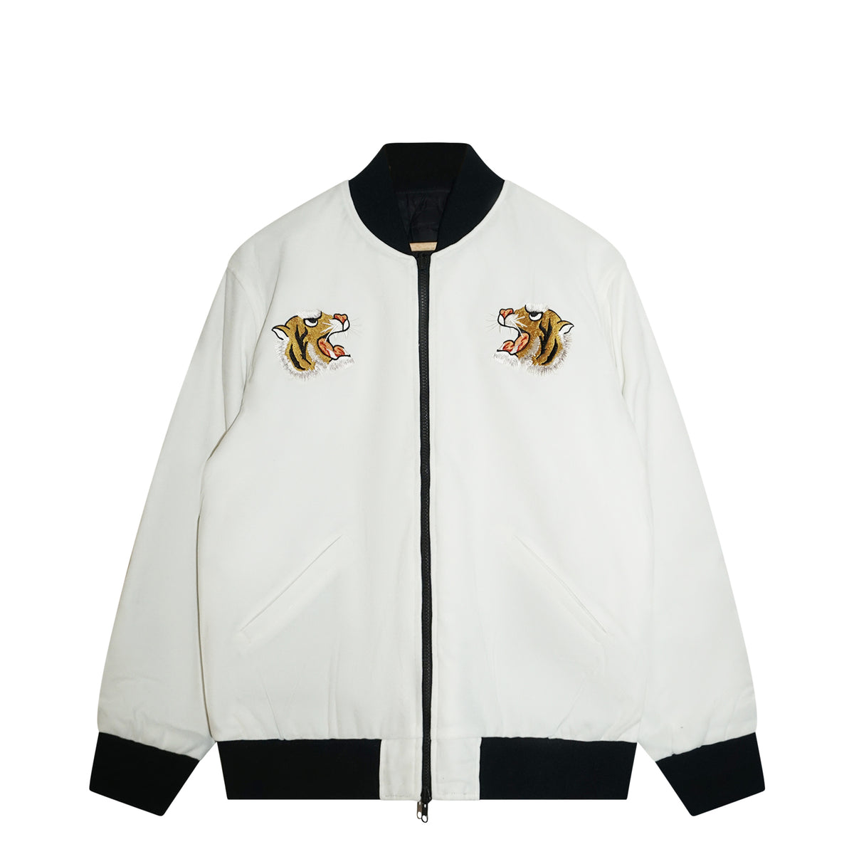 Reversible Skajan Down Jacket Black x White