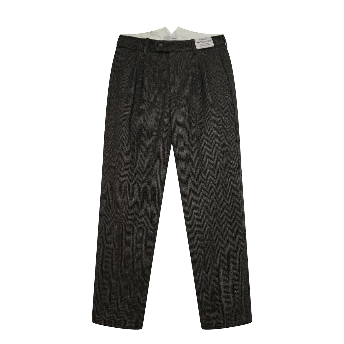 Nico Wool Pleats Pant Spiga