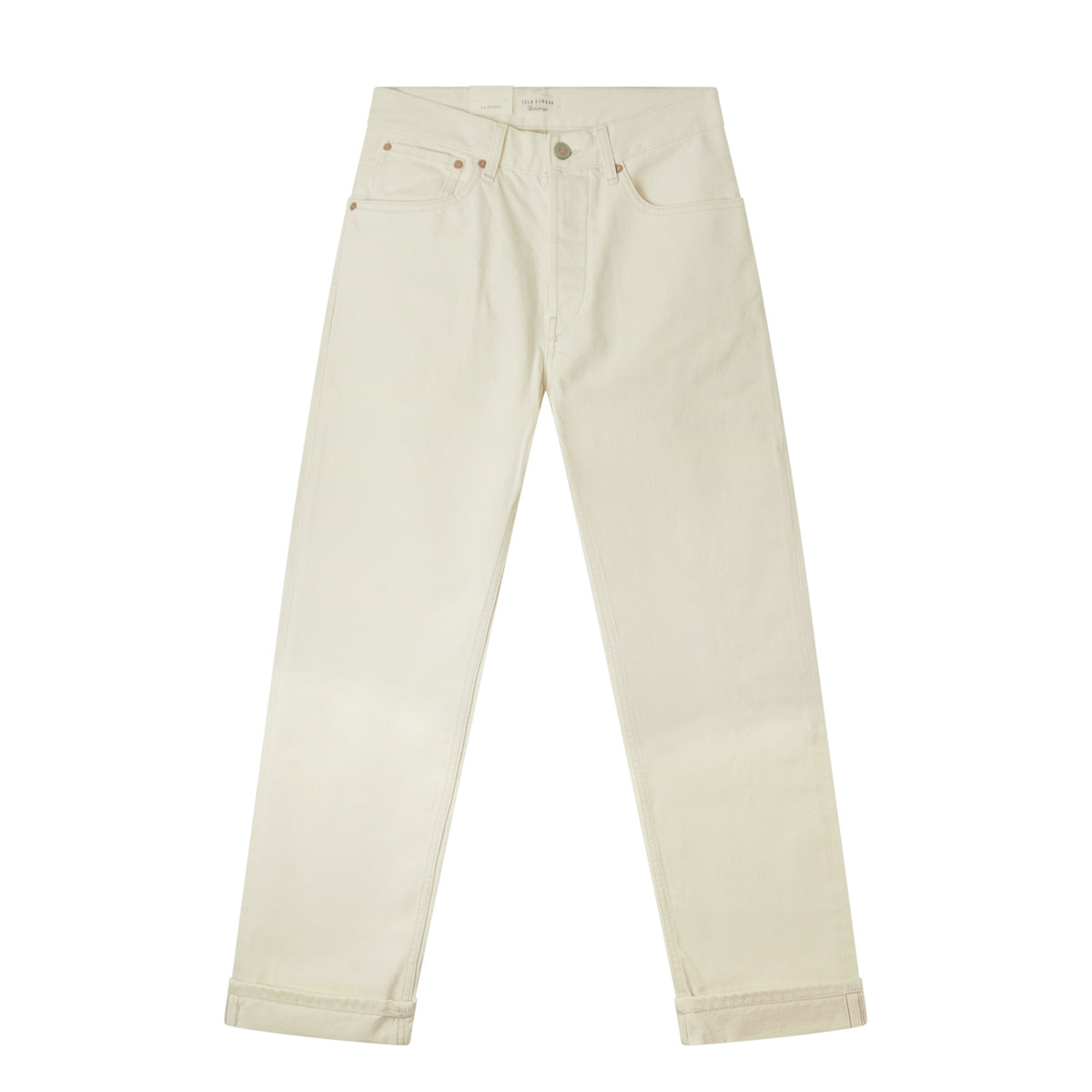Rodolfo Bull Selvadge Raw Denim Ecru