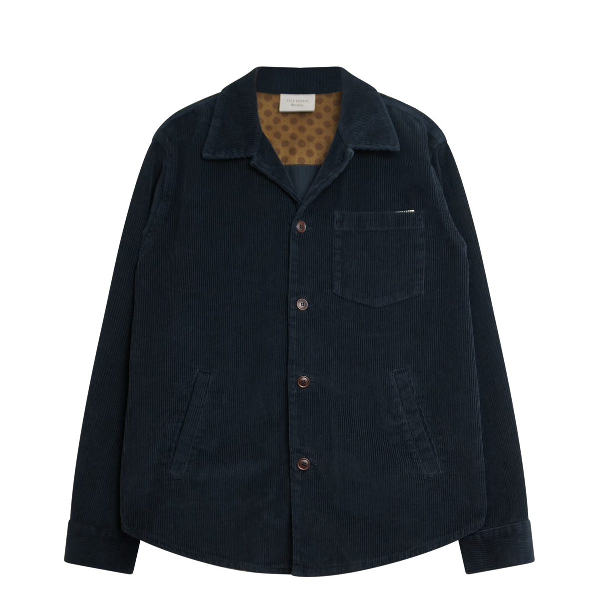 Tobias Corduroy Jacket Navy Blue