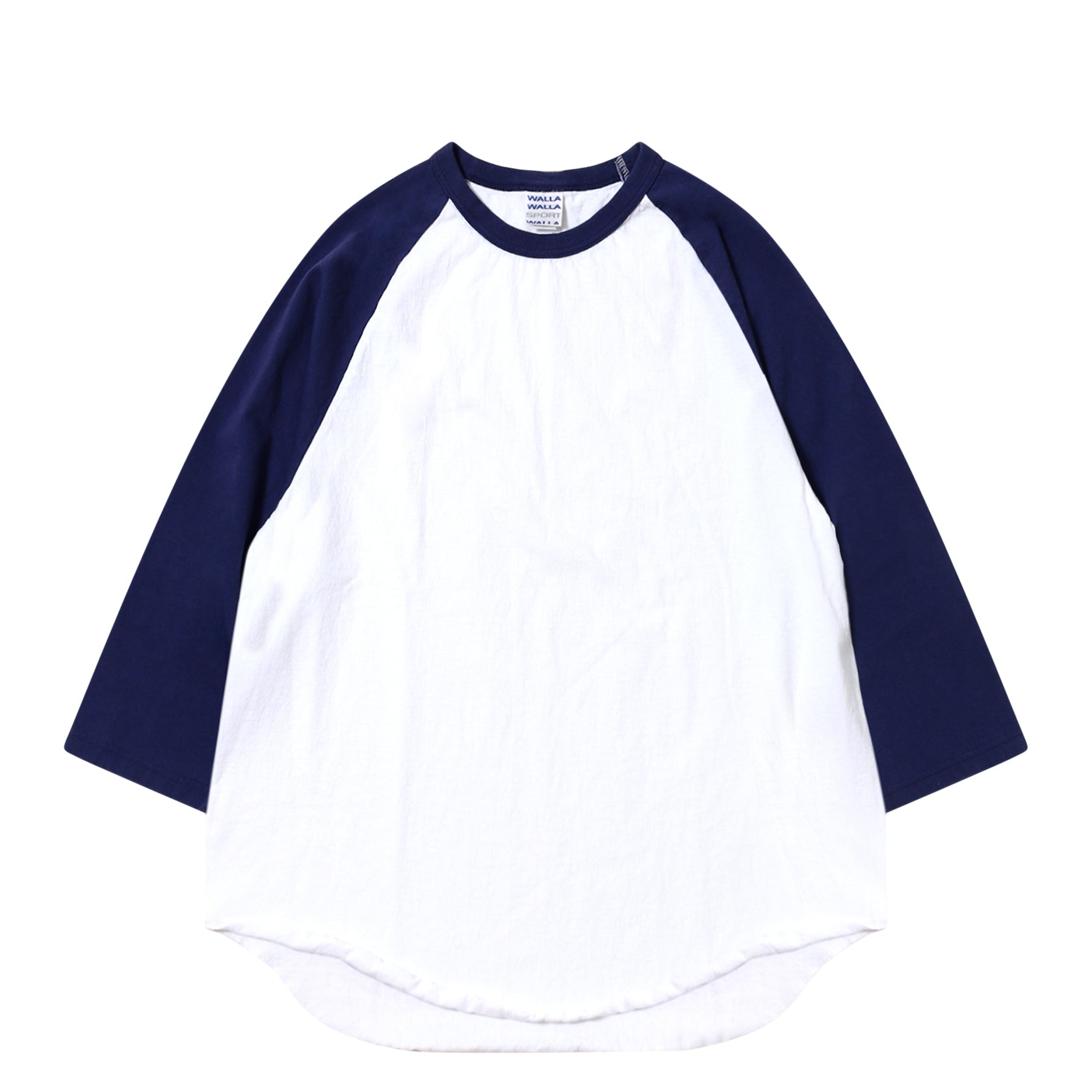 3/4 Baseball Tee 2-Tone White/Navy