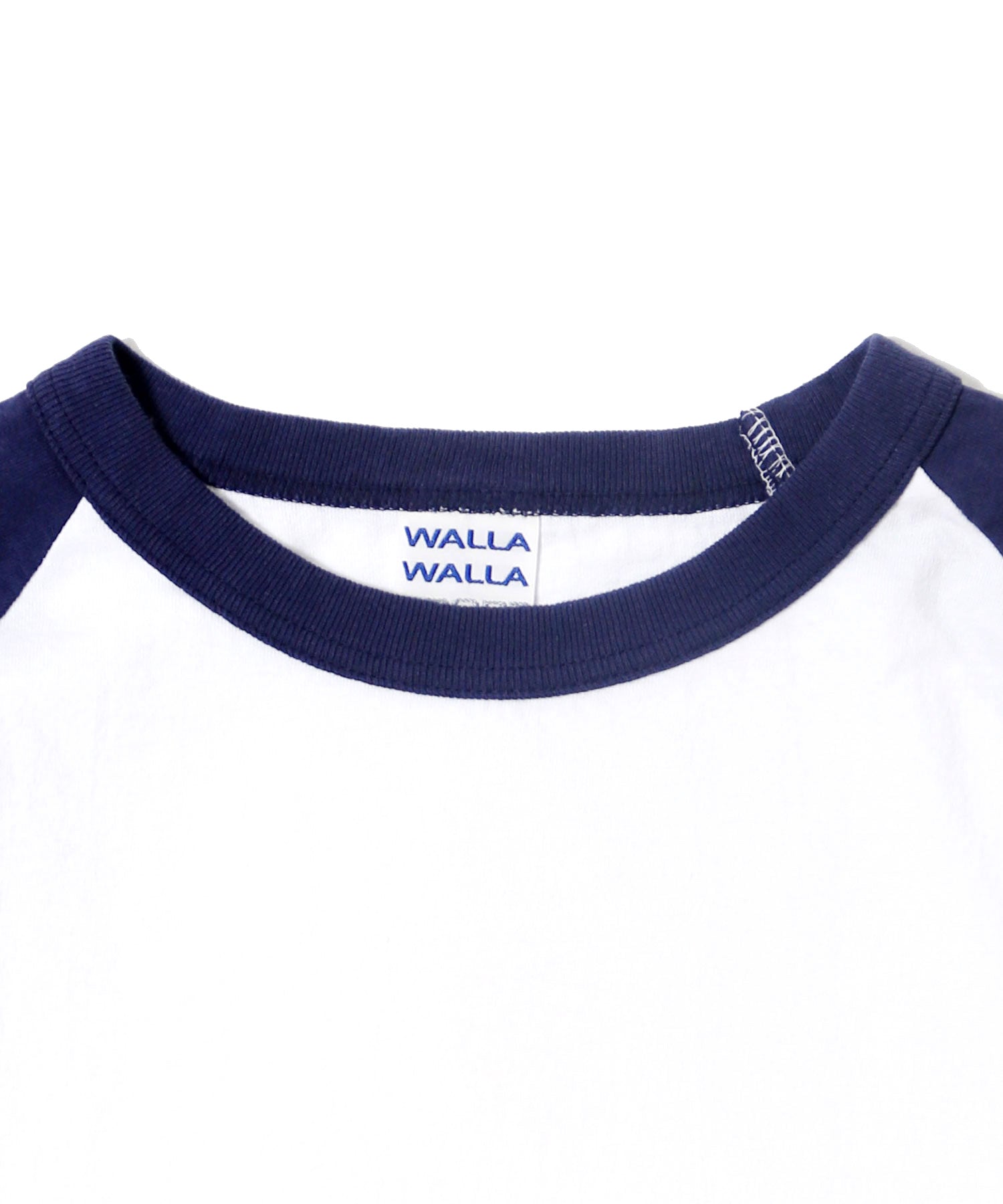 3/4 Baseball Tee 2-Tone White/Navy