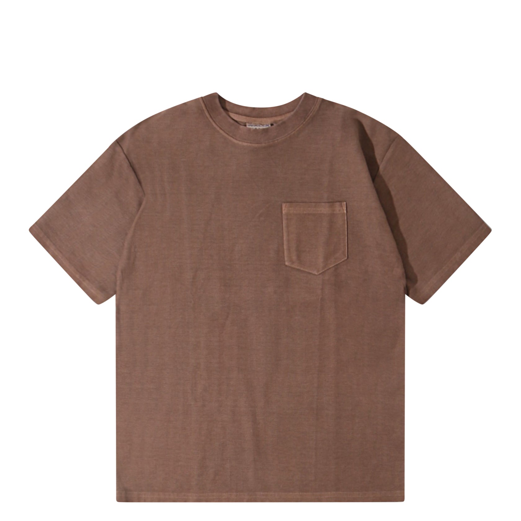 Pygment Library Logo Pygment Dye Herringbone Pocket Tee Brown | Walla Walla Sport | Public ...