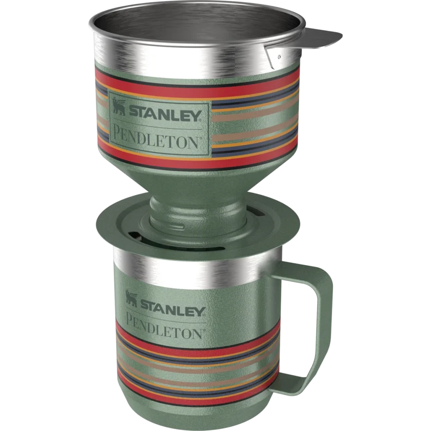 Pendleton/Stanley Yakima Camp Stripes Perfect-Brew Pour Over Set