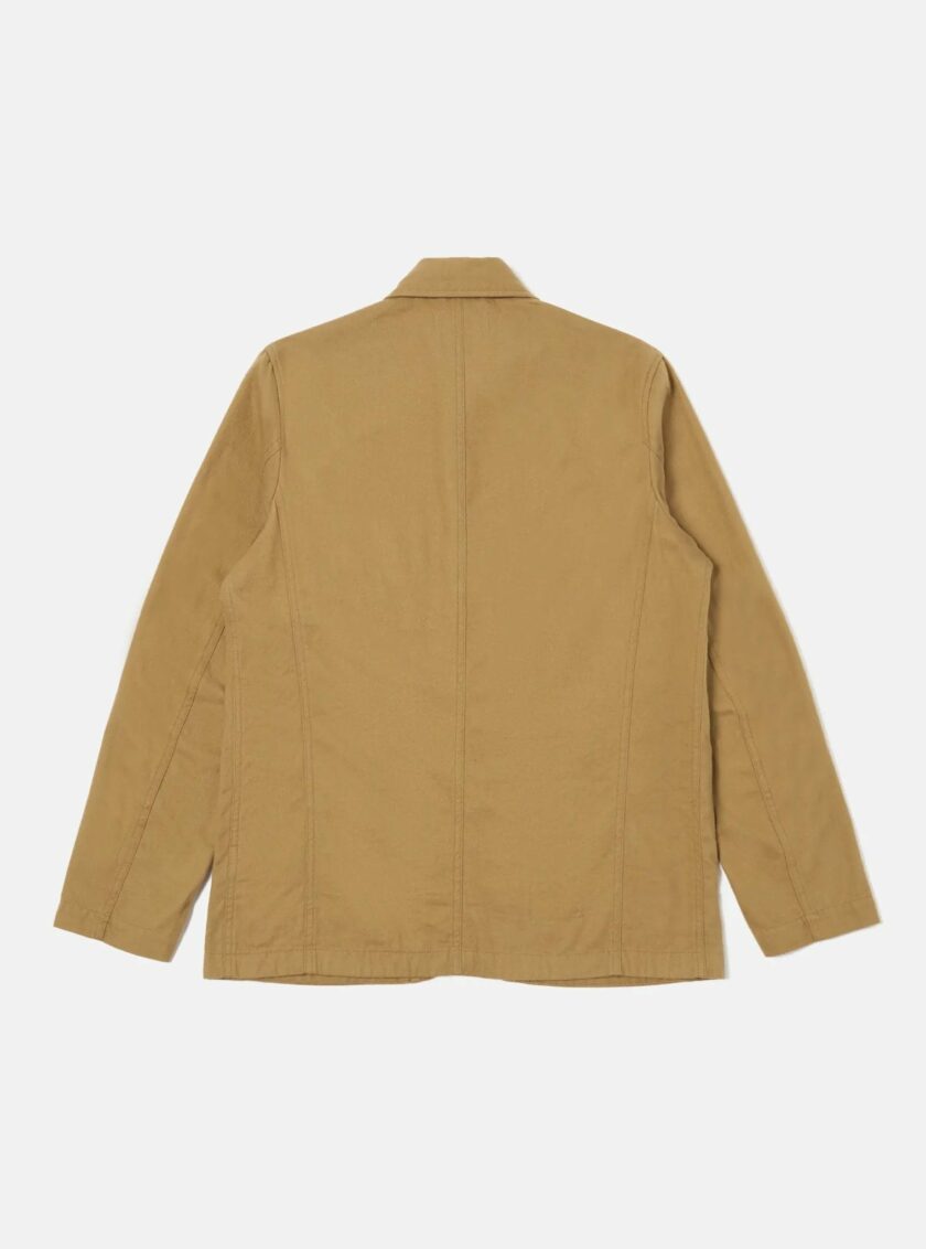 Universal Works Bakers Jackets Giacca uomo sand brushed moleskin