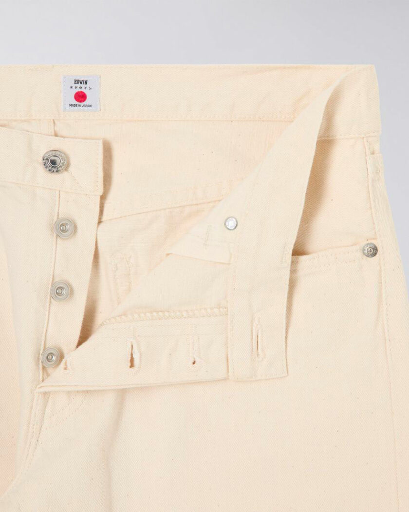 Edwin Regular Tapered Jeans Made in Japan color natural