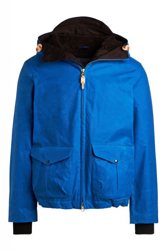 Manifattura Ceccarelli 7066 WX Blazer Coat in Mid Blue