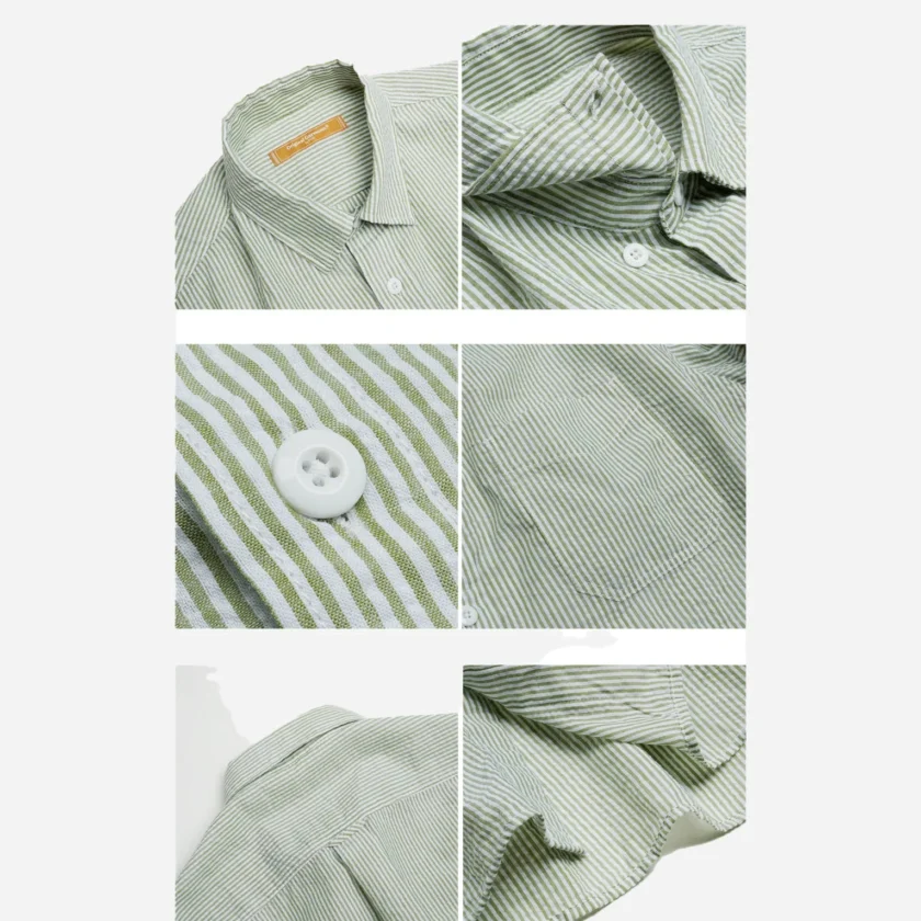 FrizmWorks OG Striped Seersucker Shirt - immagine 4