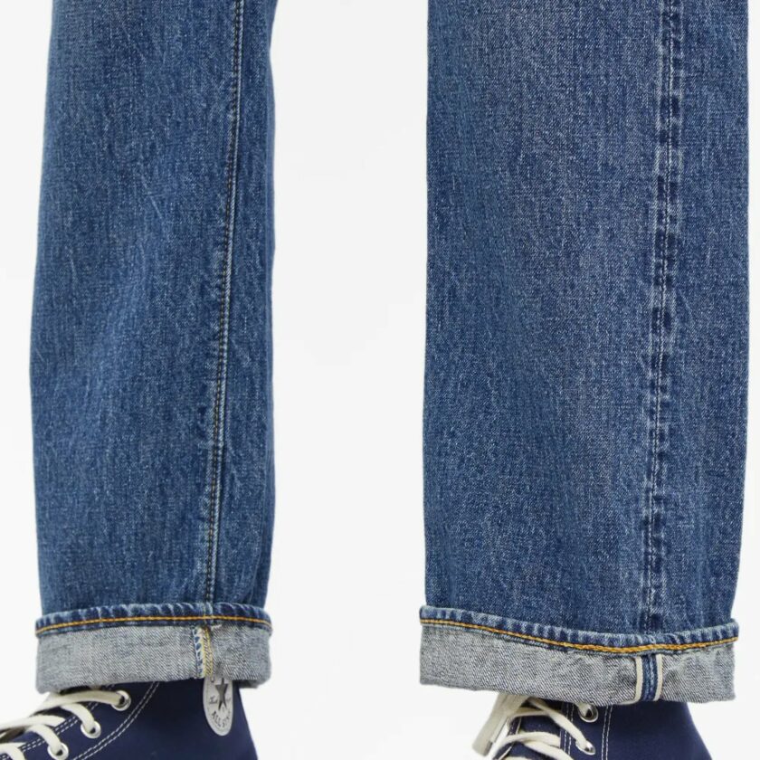 Orslow 105 2 Year Wash Jeans in Denim Selvedge Giapponese