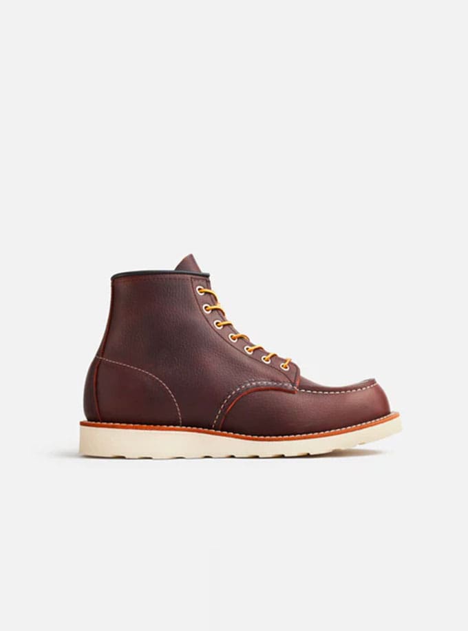 Red Wing 8138 Moc Toe Stivaletto in pelle Briar Oil Slick